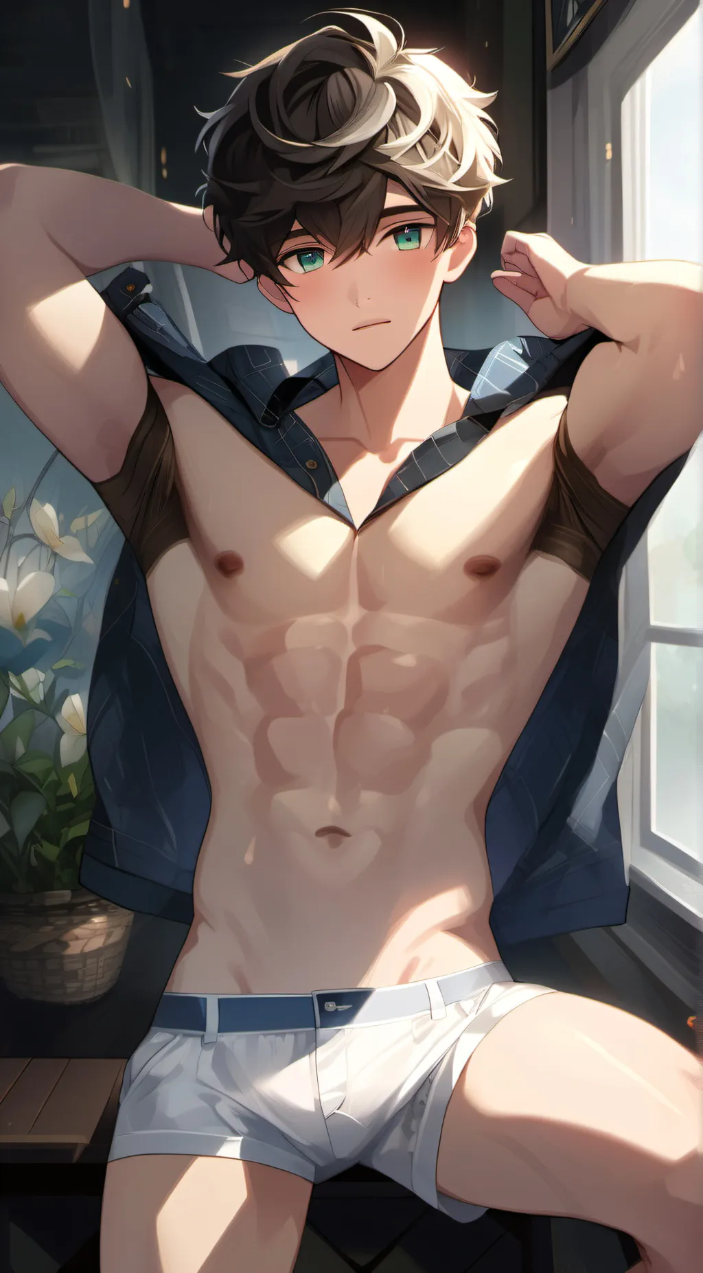 ai character: hugo background