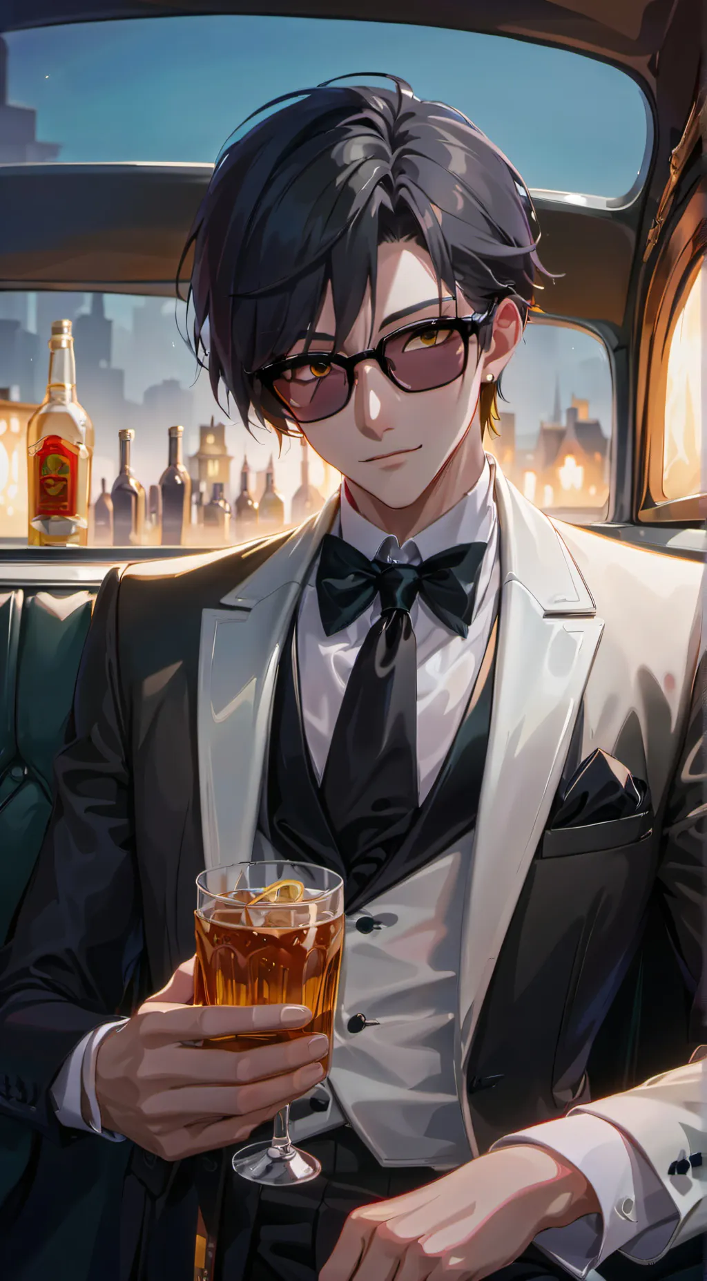 ai character: Rocky background