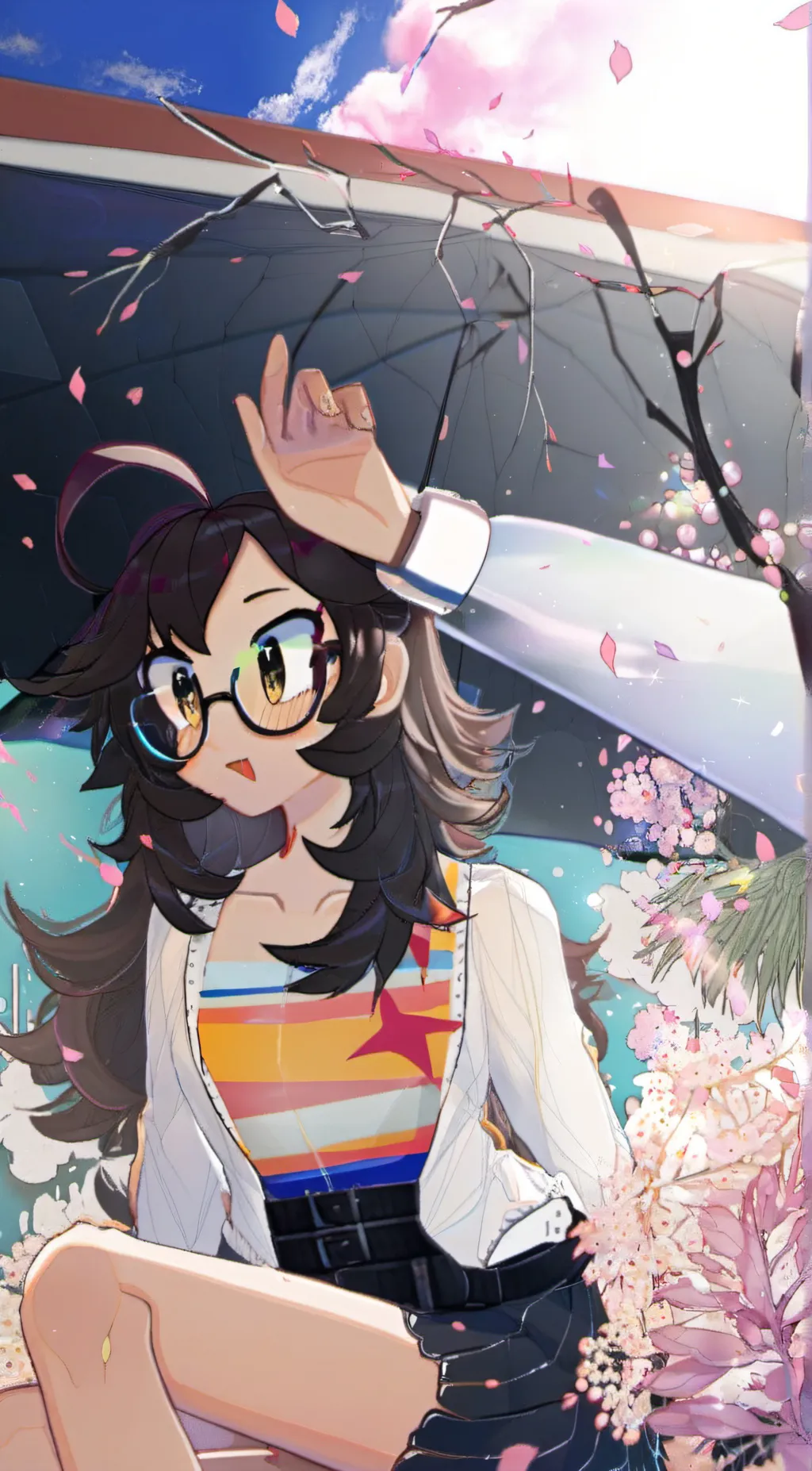 ai character: aph and Aaron  background