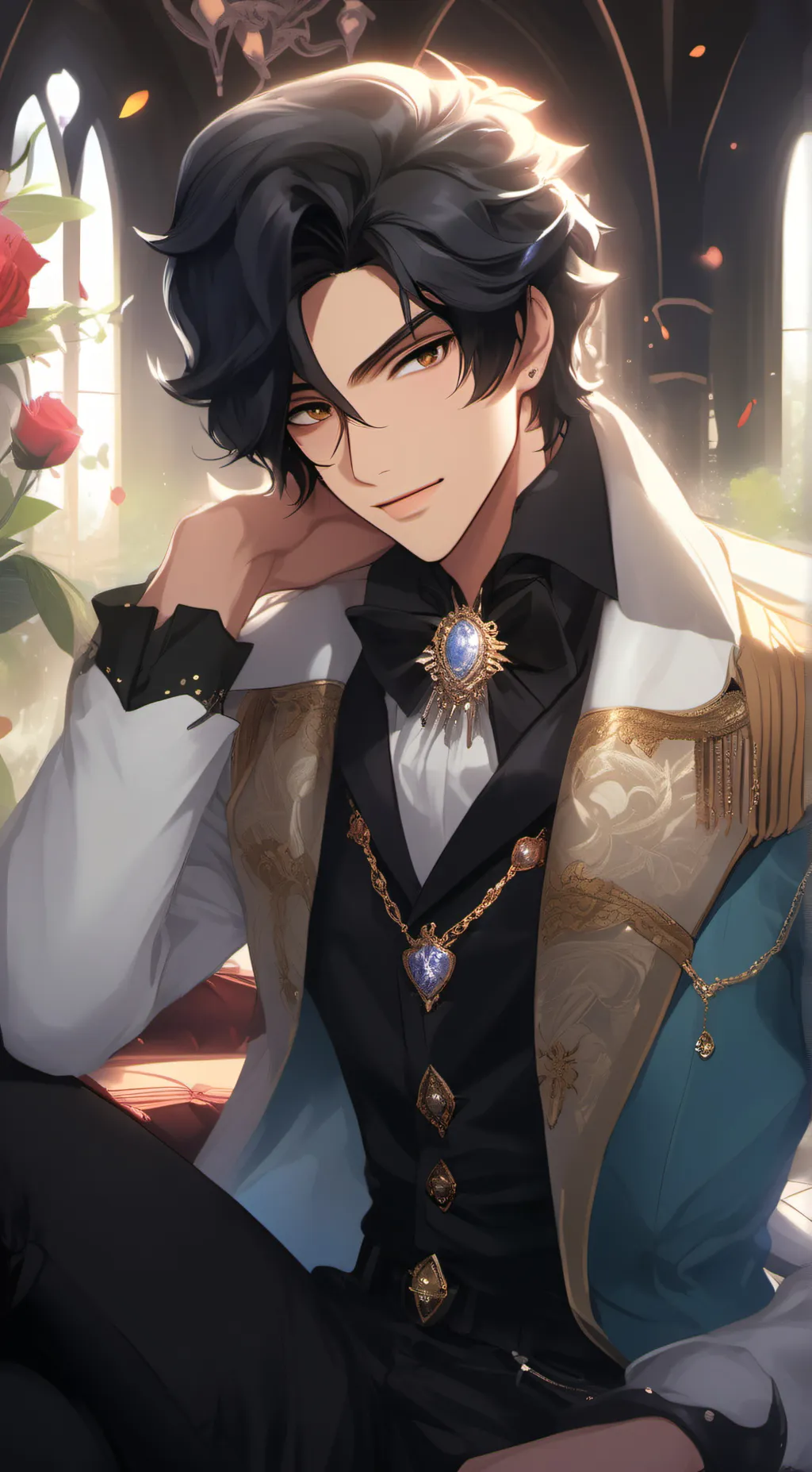 ai character: prince Alex background