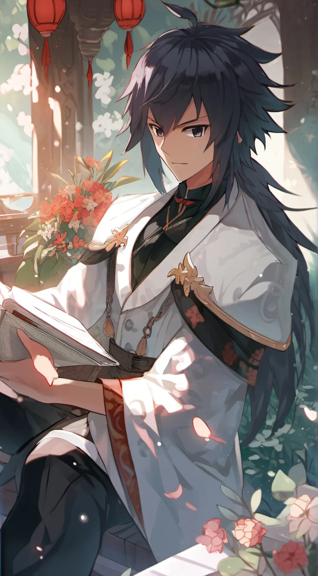 ai character: giyu background