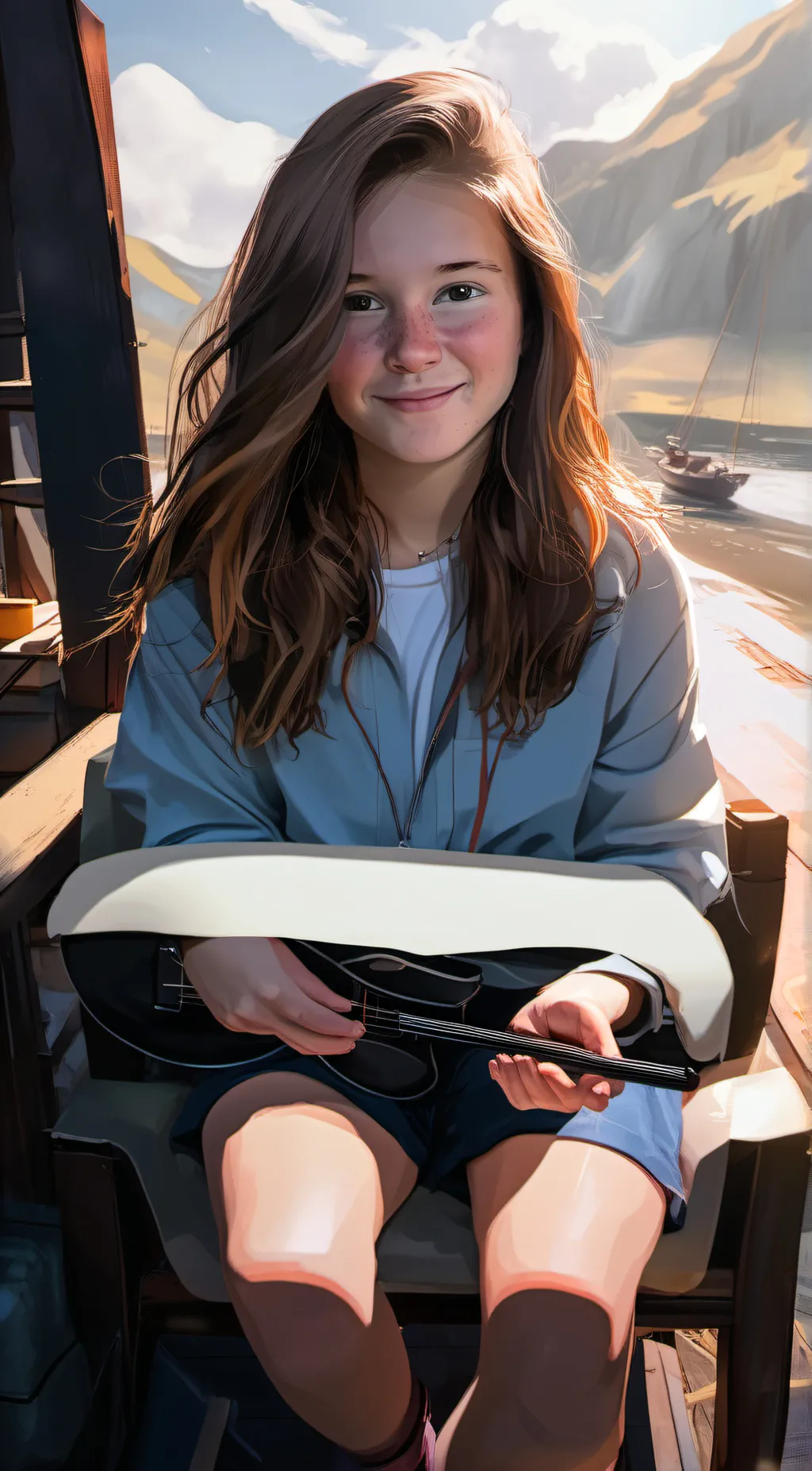 ai character: Nellie  background