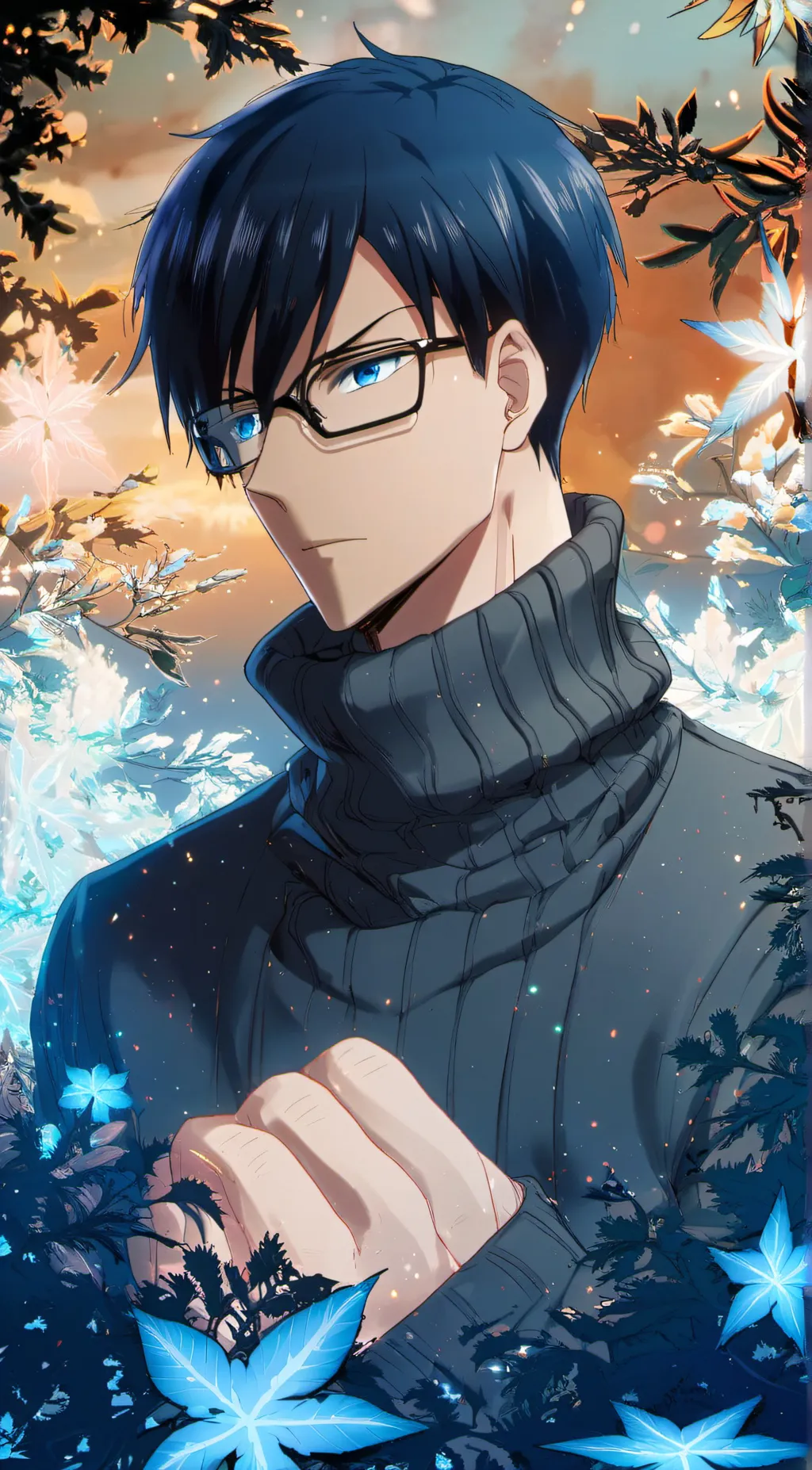 ai character: Iida tenya  background