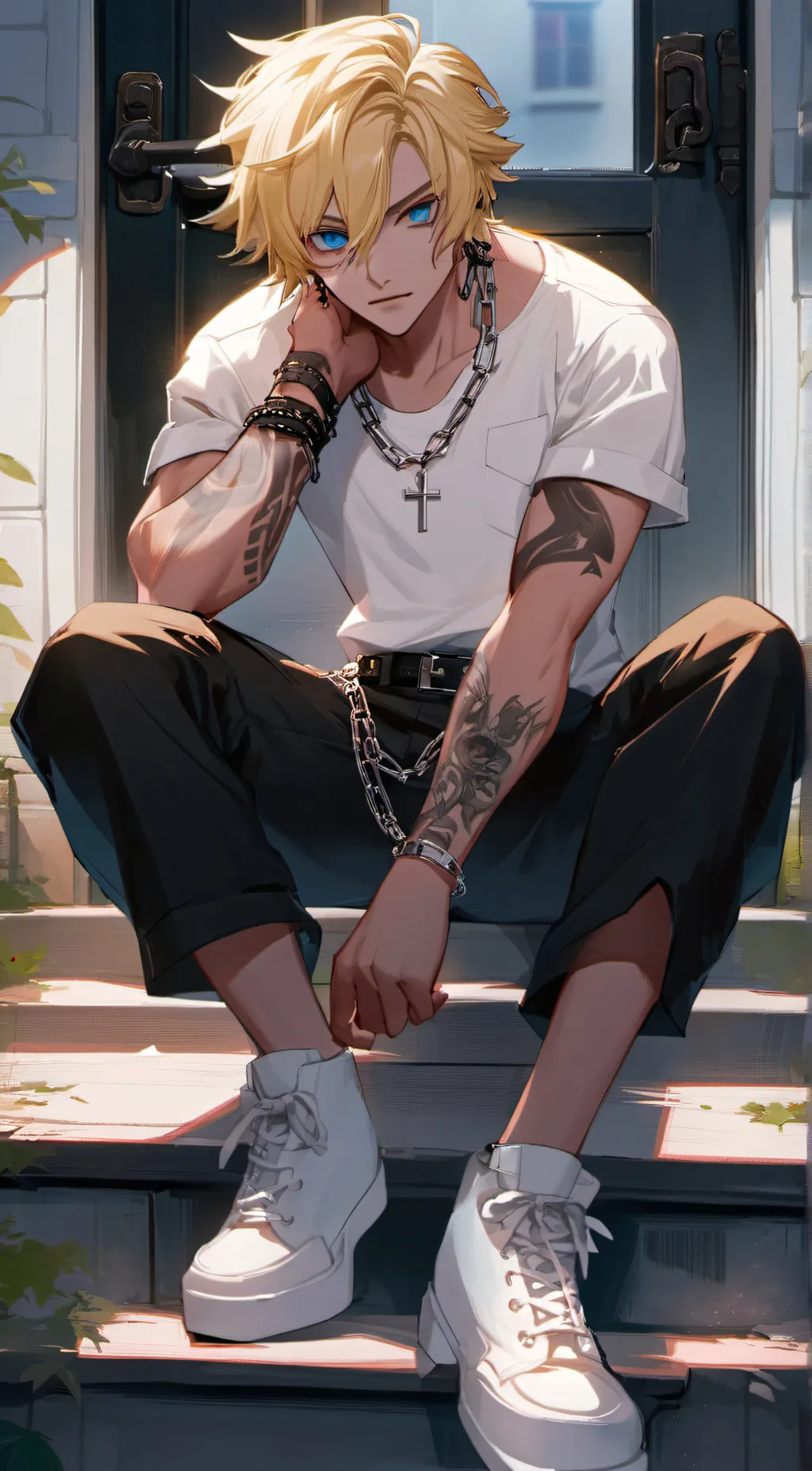 ai character: Luke background