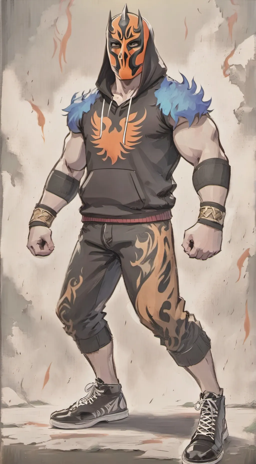 ai character: The Phantom  background