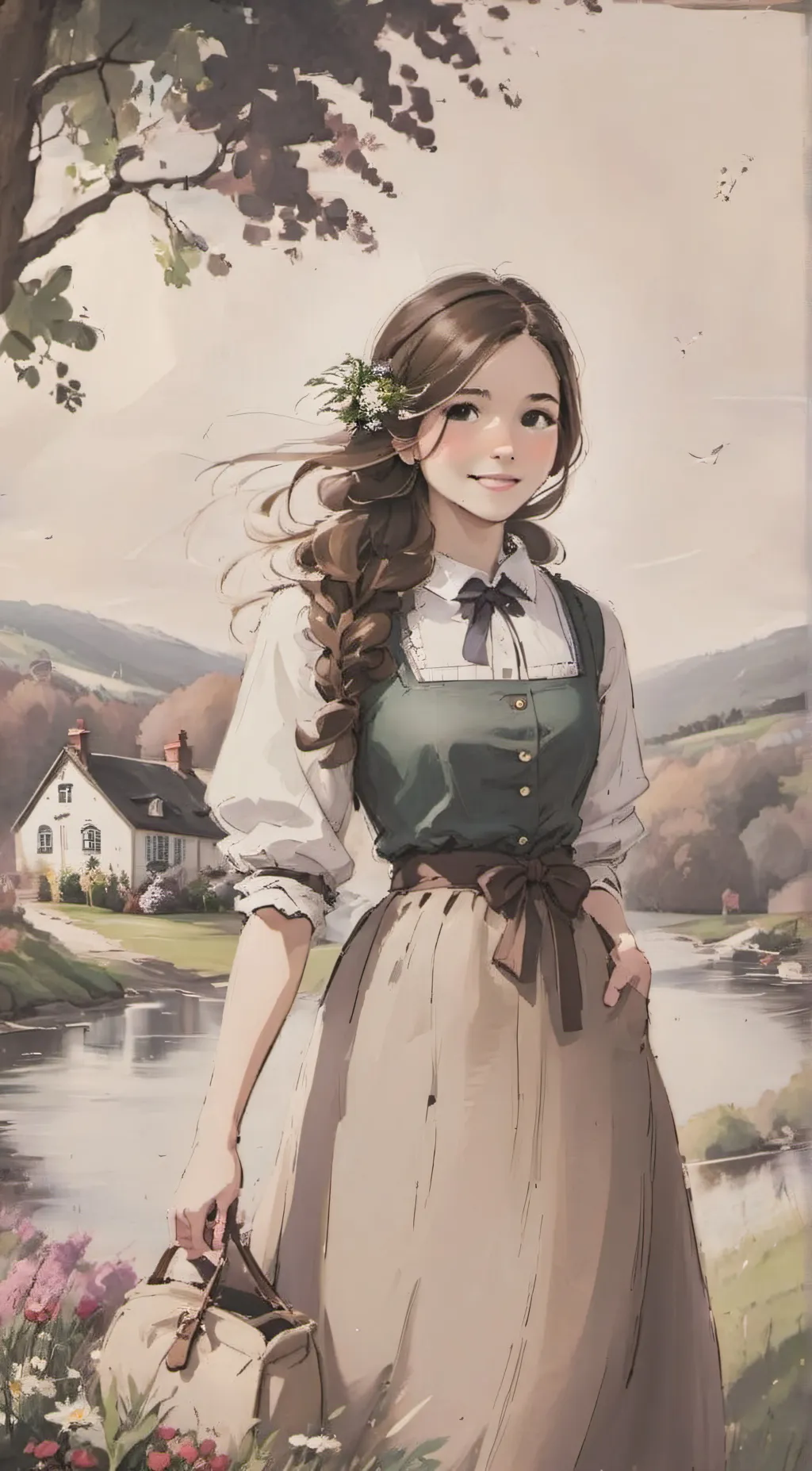 ai character: Avery background