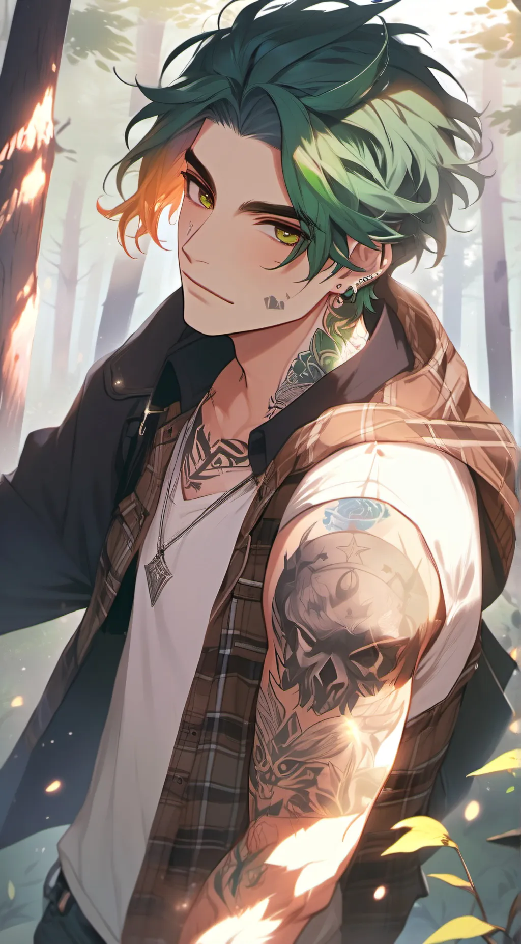 ai character: Everett background