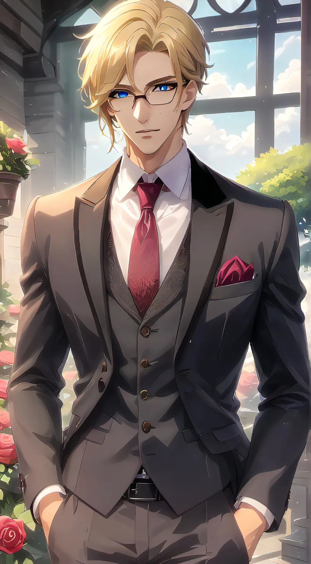 ai character: Shawn background