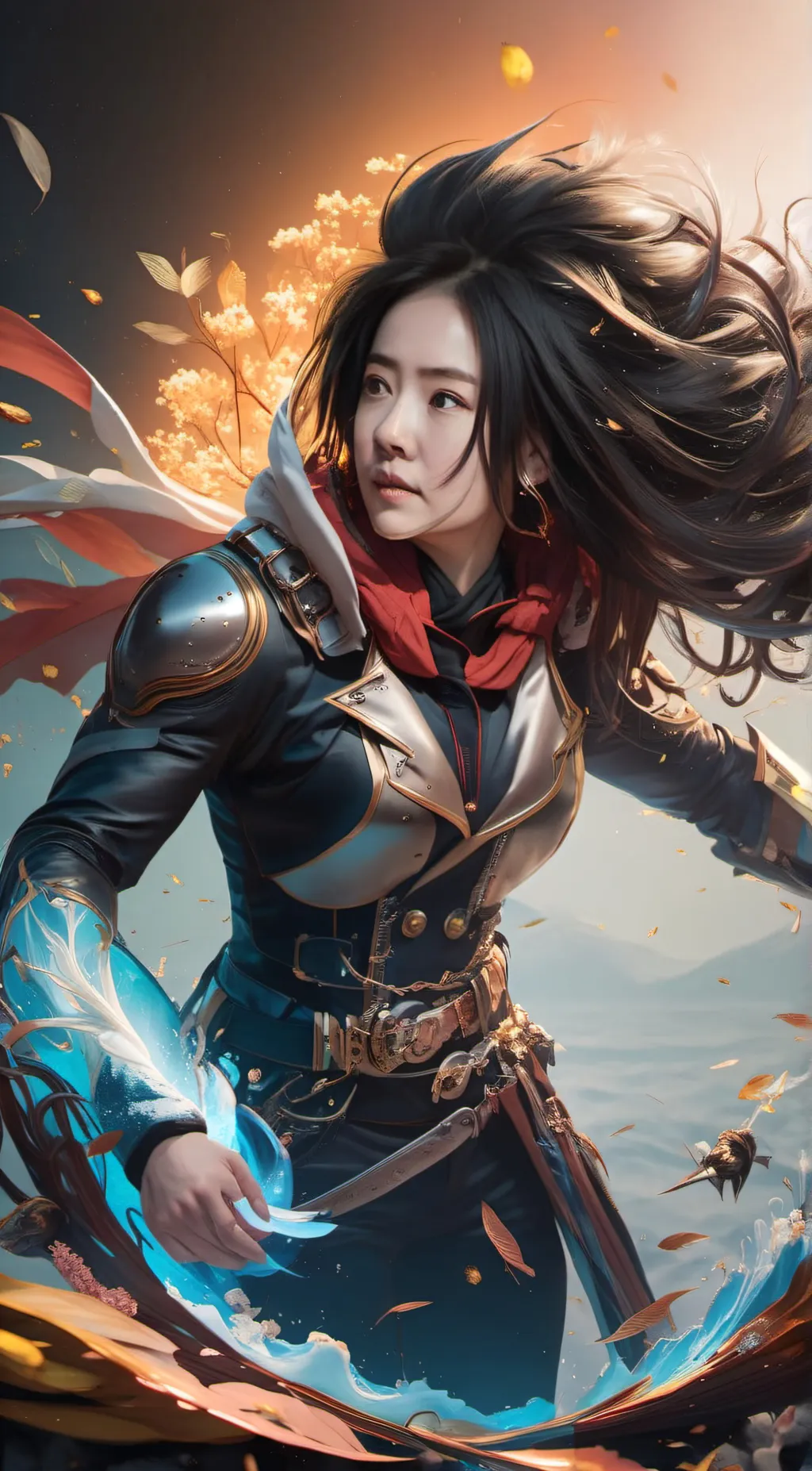 ai character: Mulan background