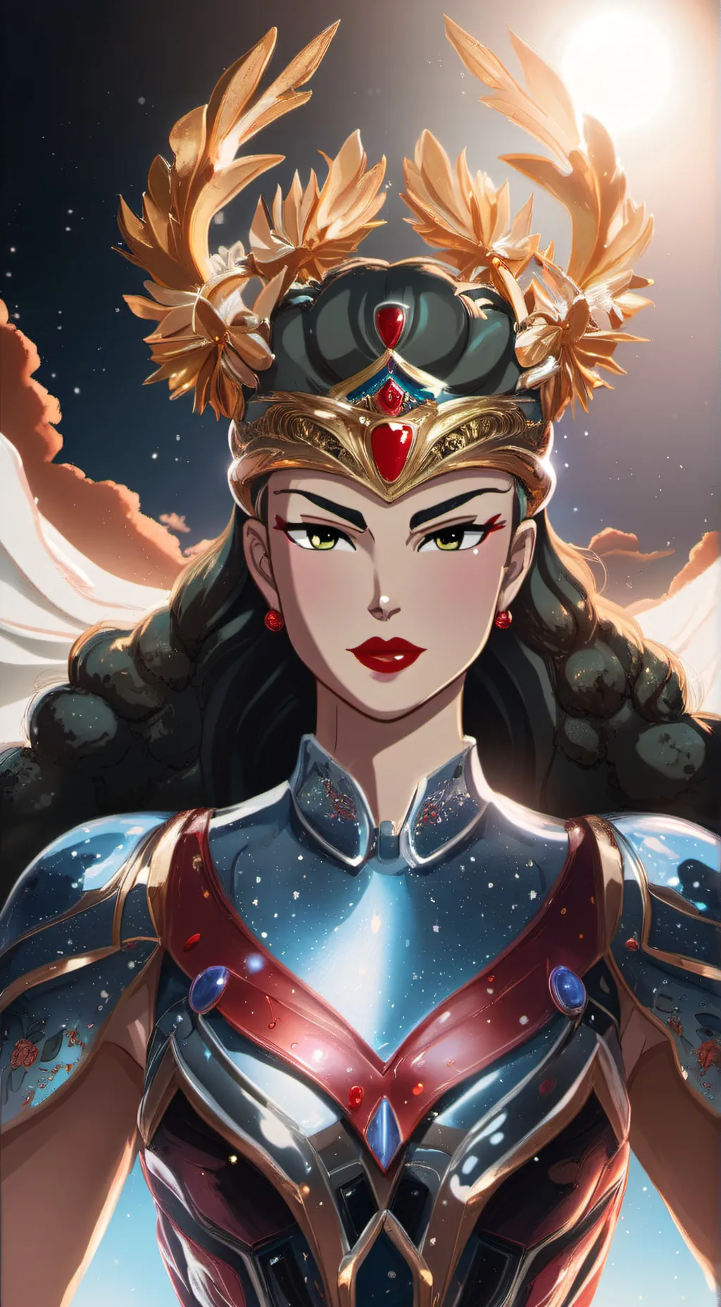 ai character: Princess Diana/ww background