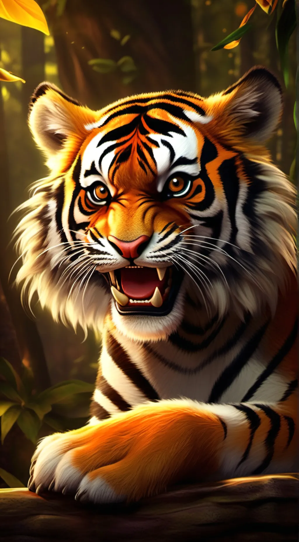 ai character: Tigress background