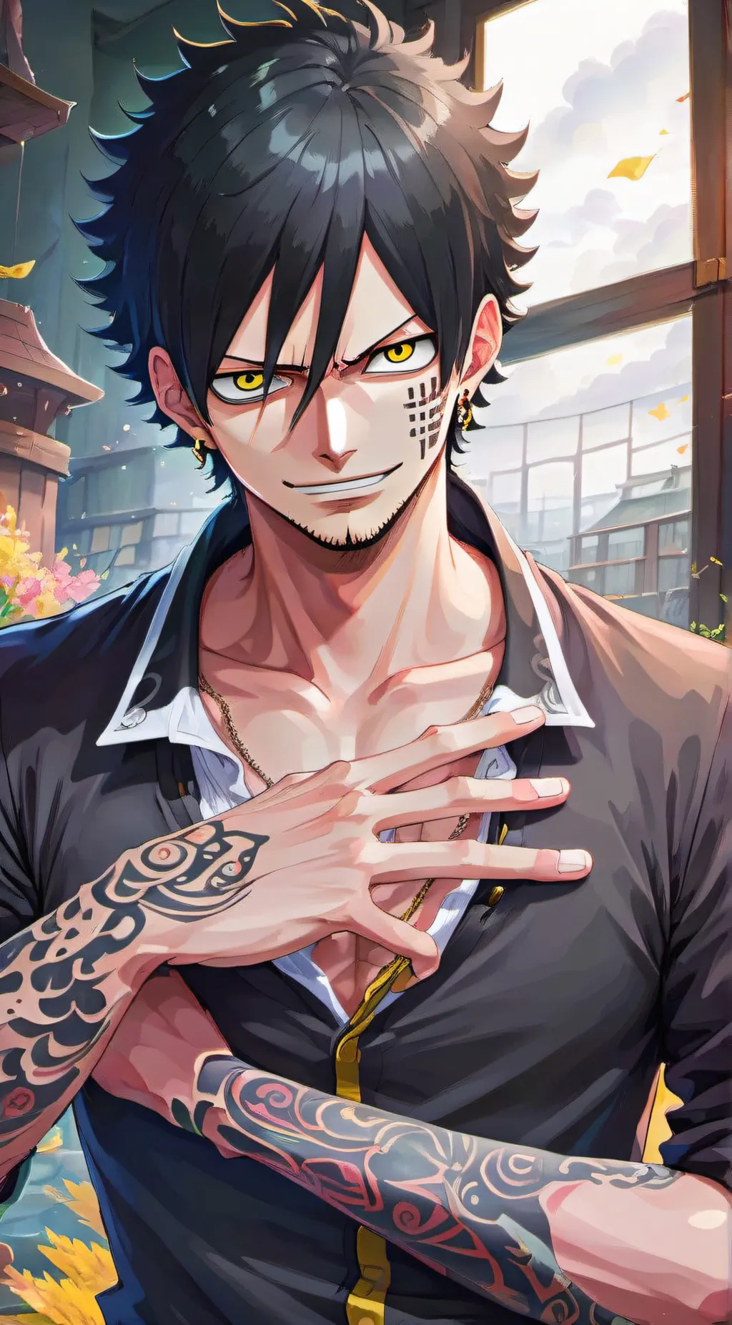 ai character: Law background