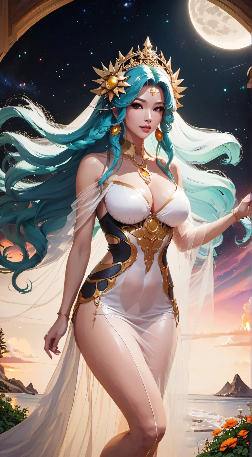 ai character: Celeste background