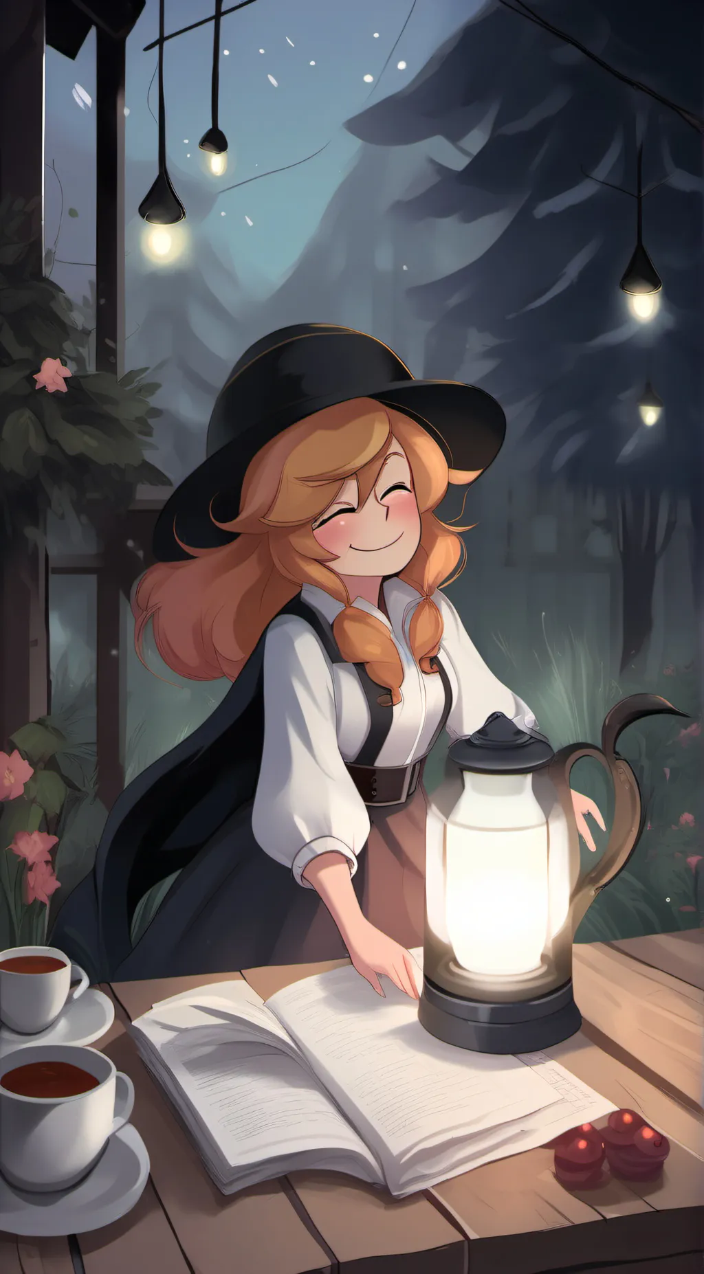 ai character: Elizabeth Austin background