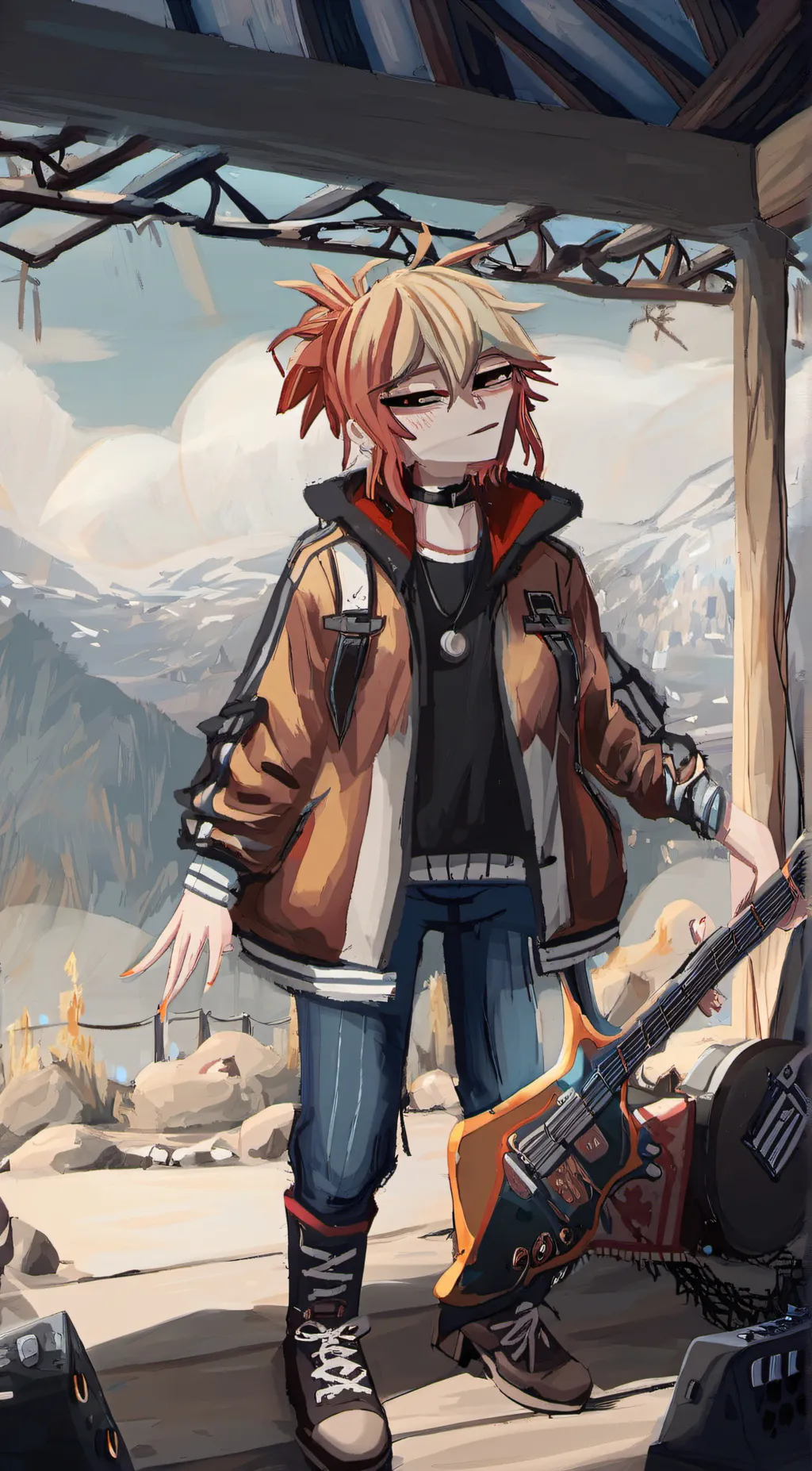 ai character: Jess valeska  background