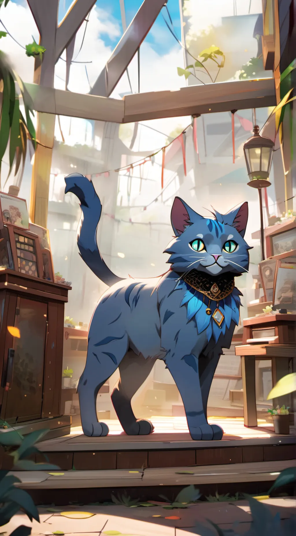 ai character: Animatronic Pump background