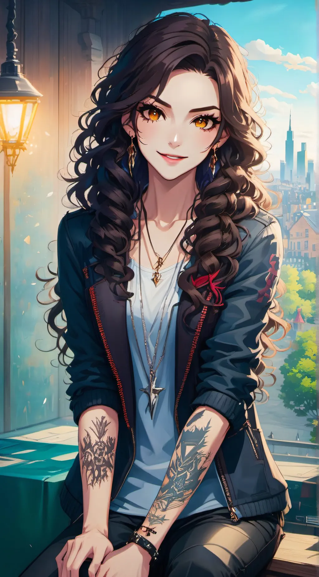 ai character: Cassandra background