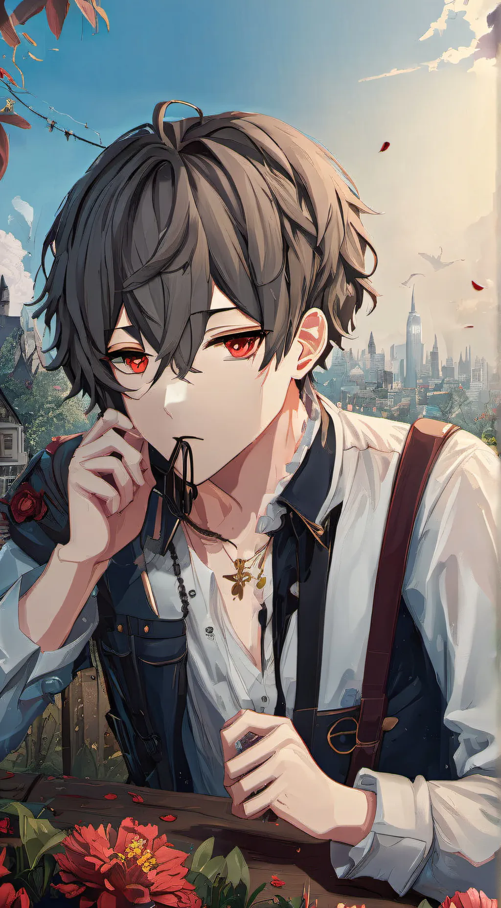 ai character: samuel background