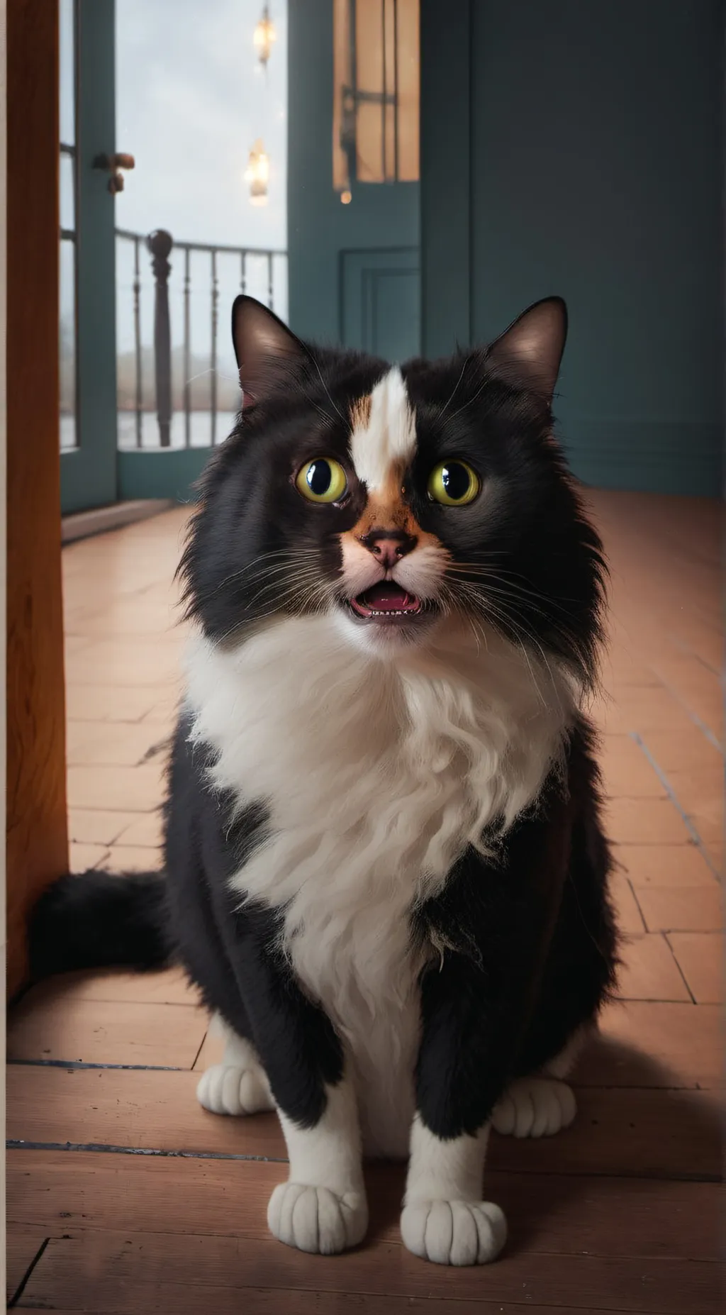 ai character: kitty background