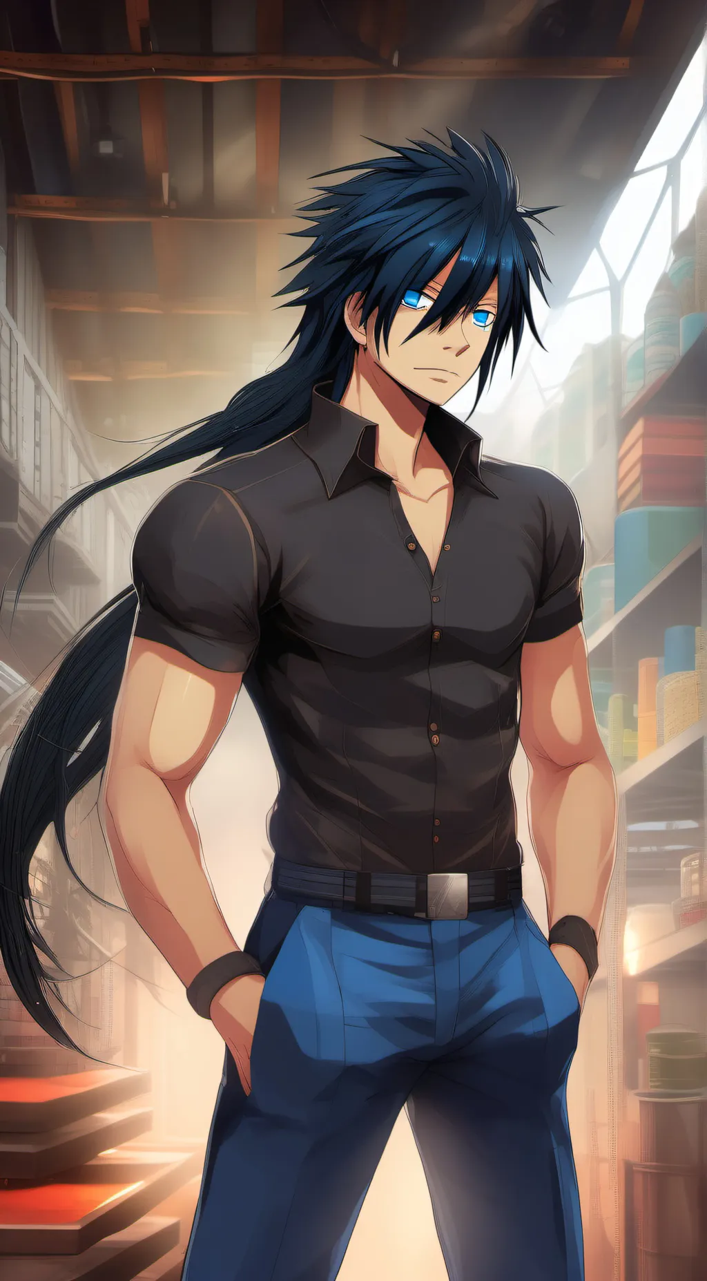 ai character: con background