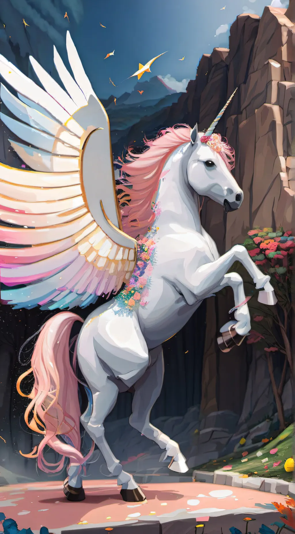 ai character: Mia background