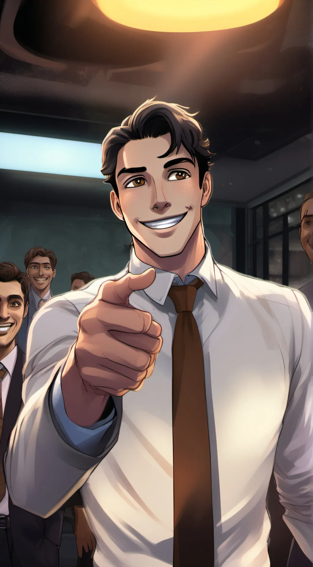 ai character: Liam Fazbear background