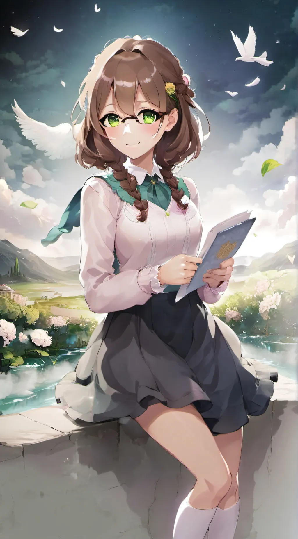 ai character: Emily background