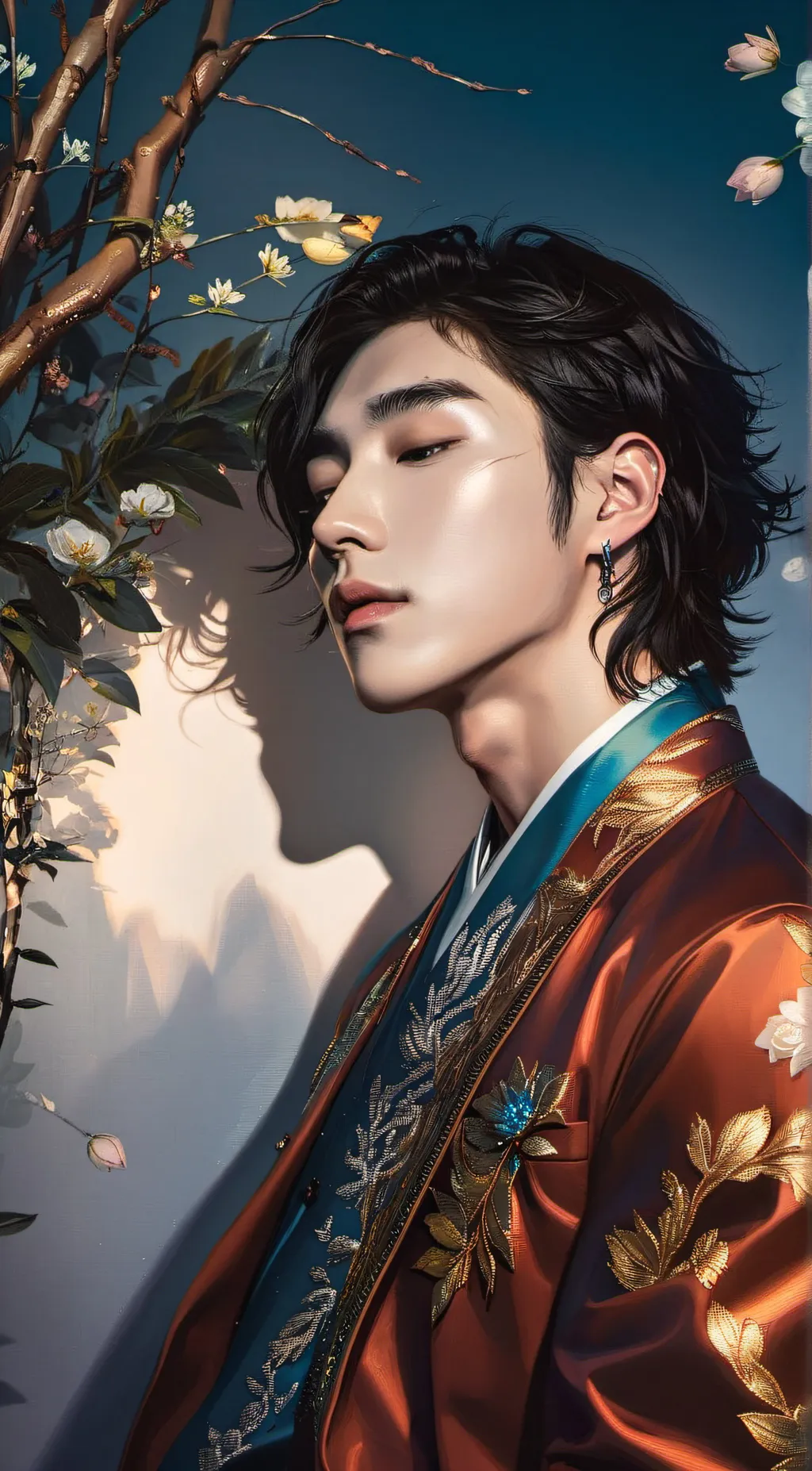 ai character: Yoongi background