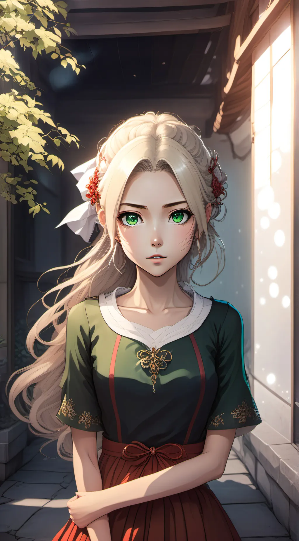 ai character: Evelyn background