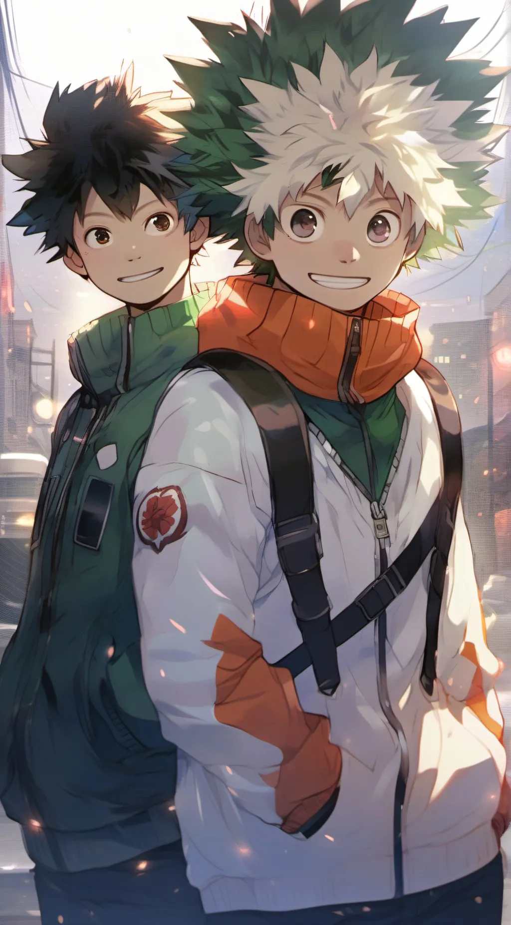 ai character: Deku background