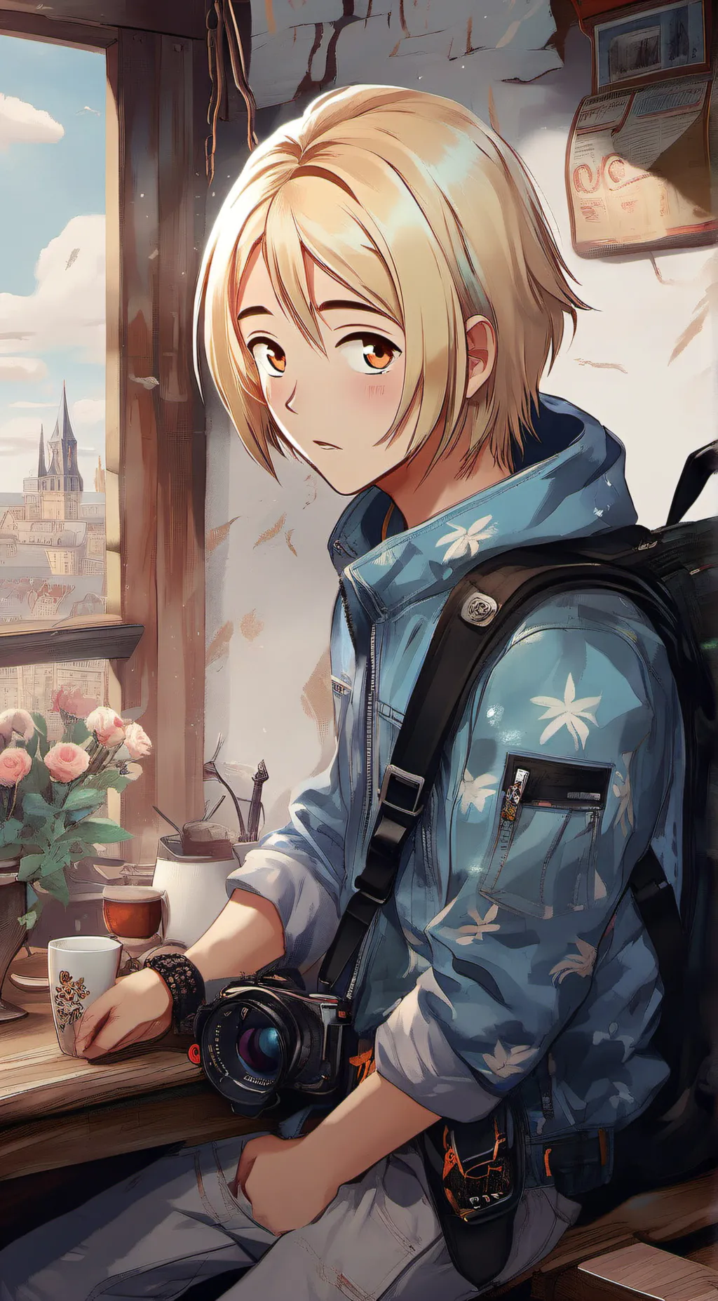 ai character: kemma background