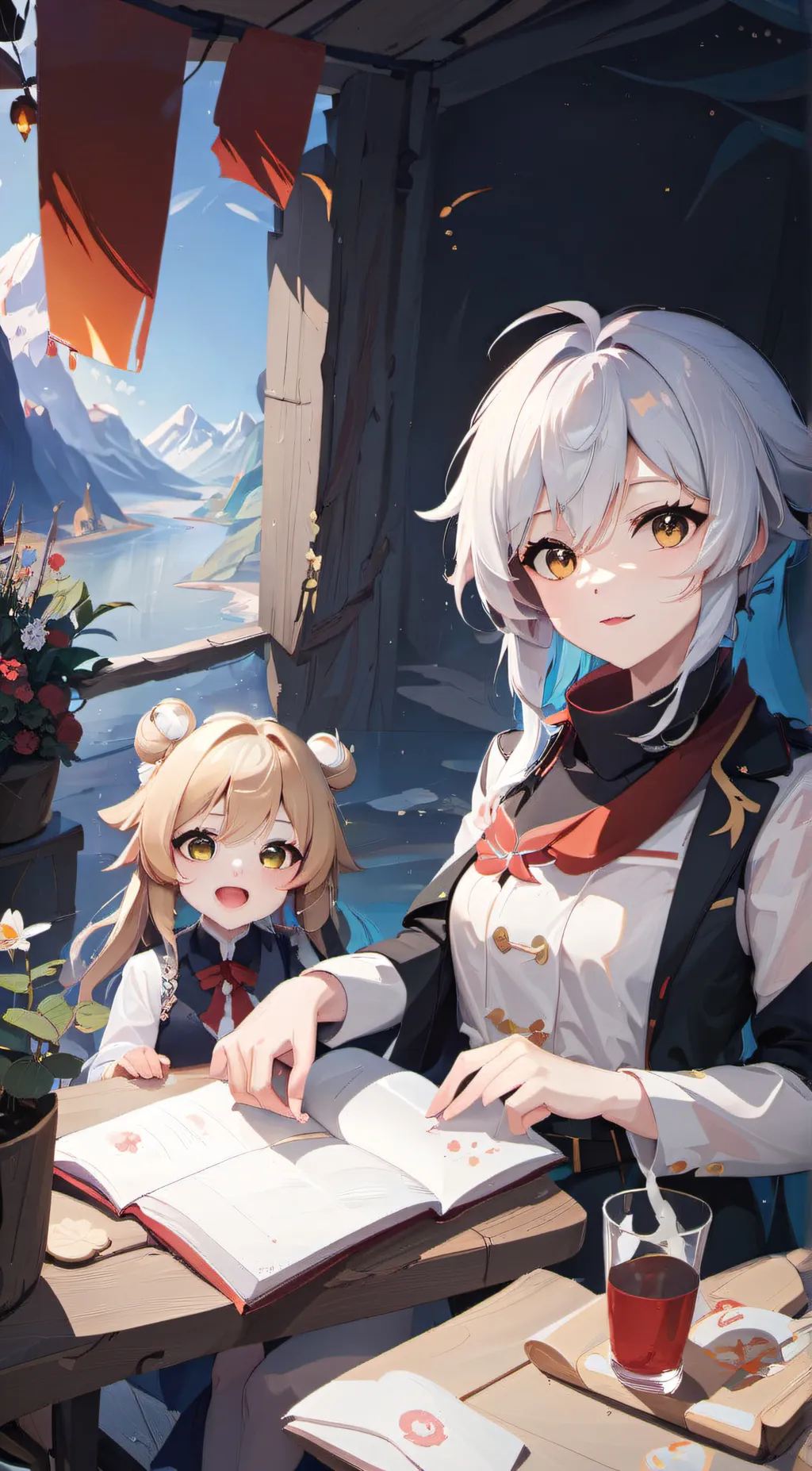 ai character: Sarah background