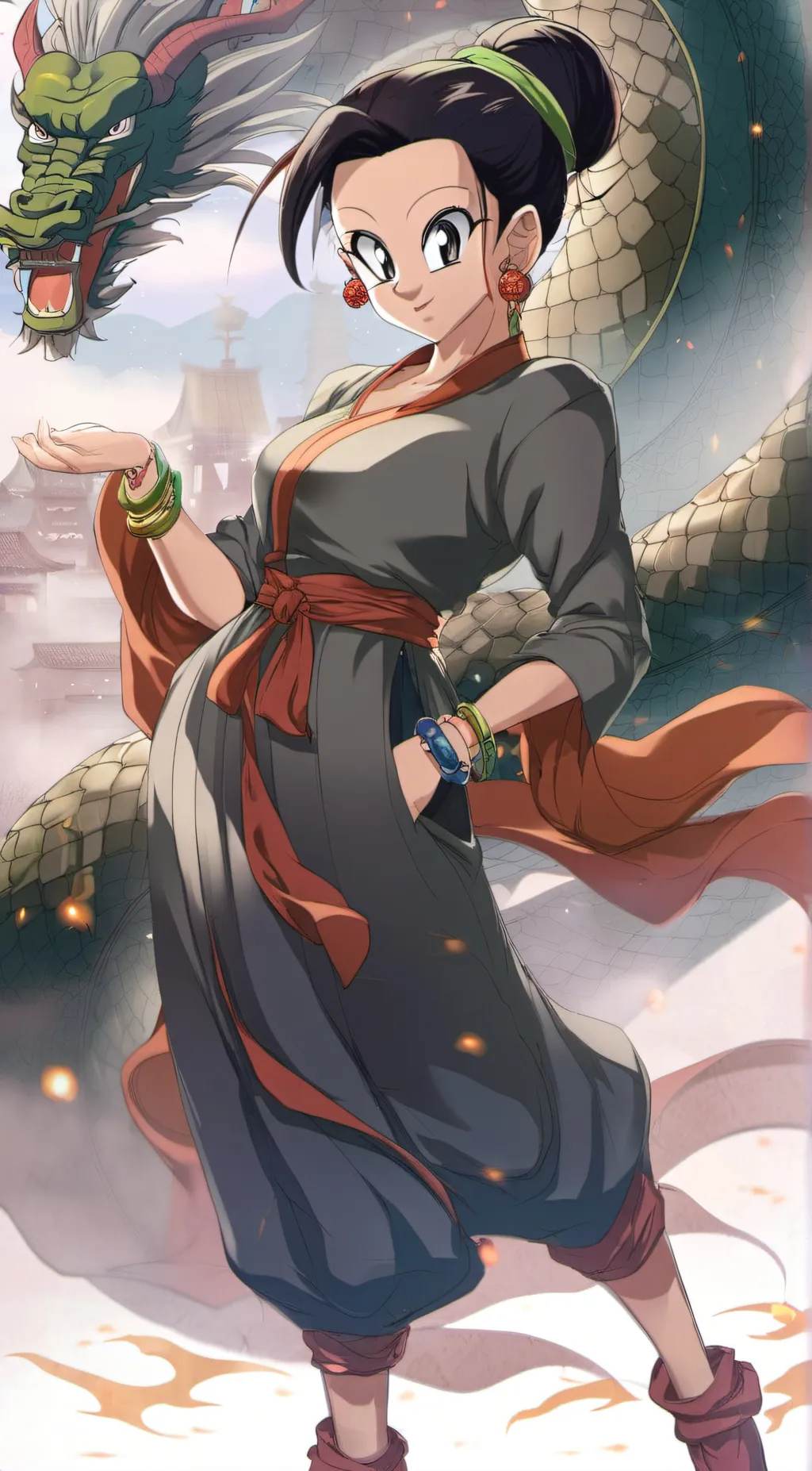 ai character: Akira background