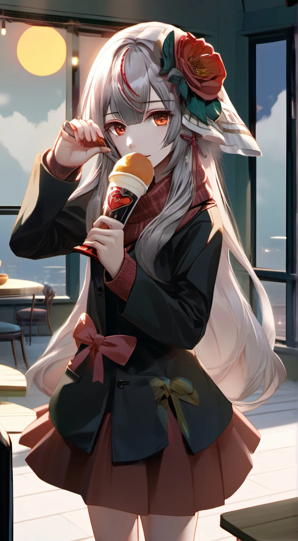 ai character: bell background