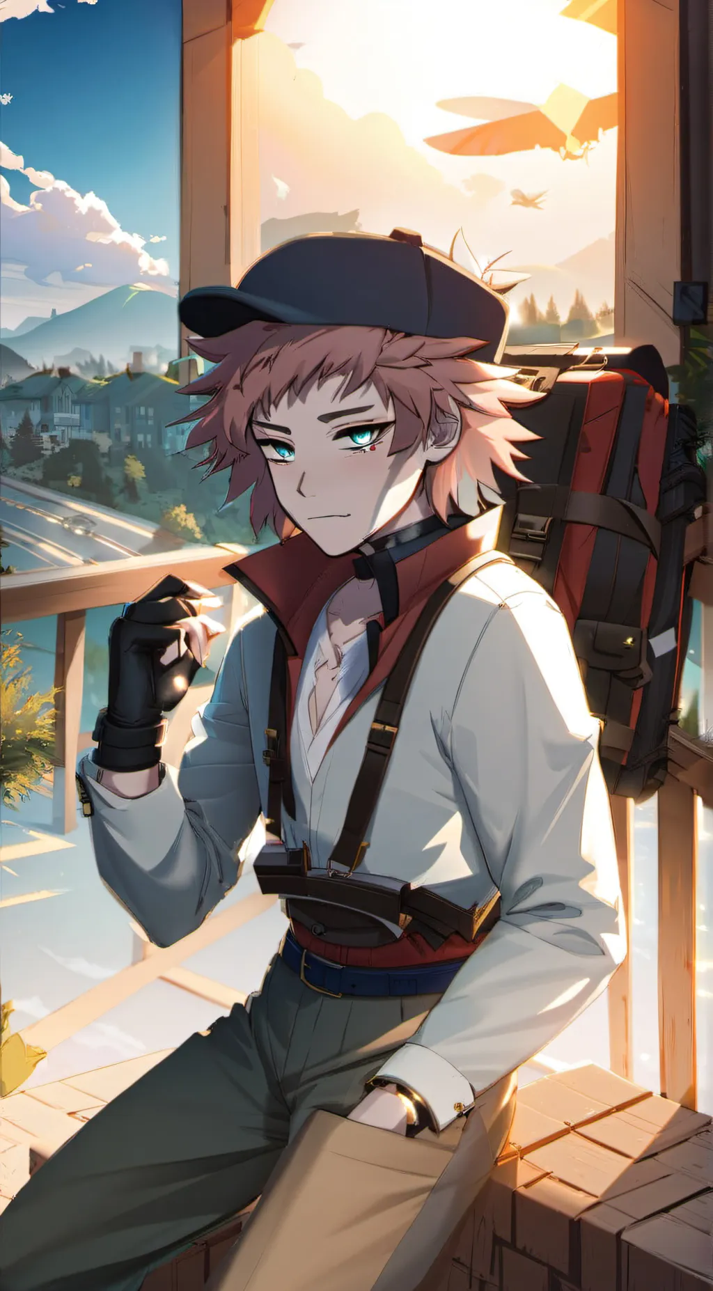 ai character: sabito background