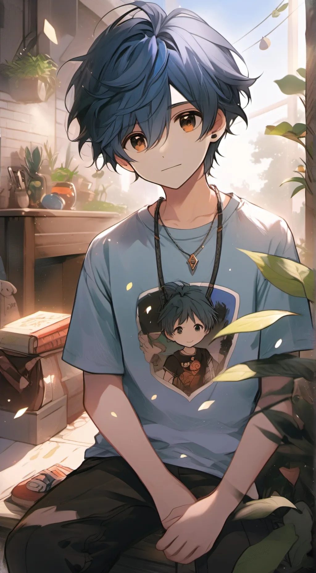 ai character: Benjamin background