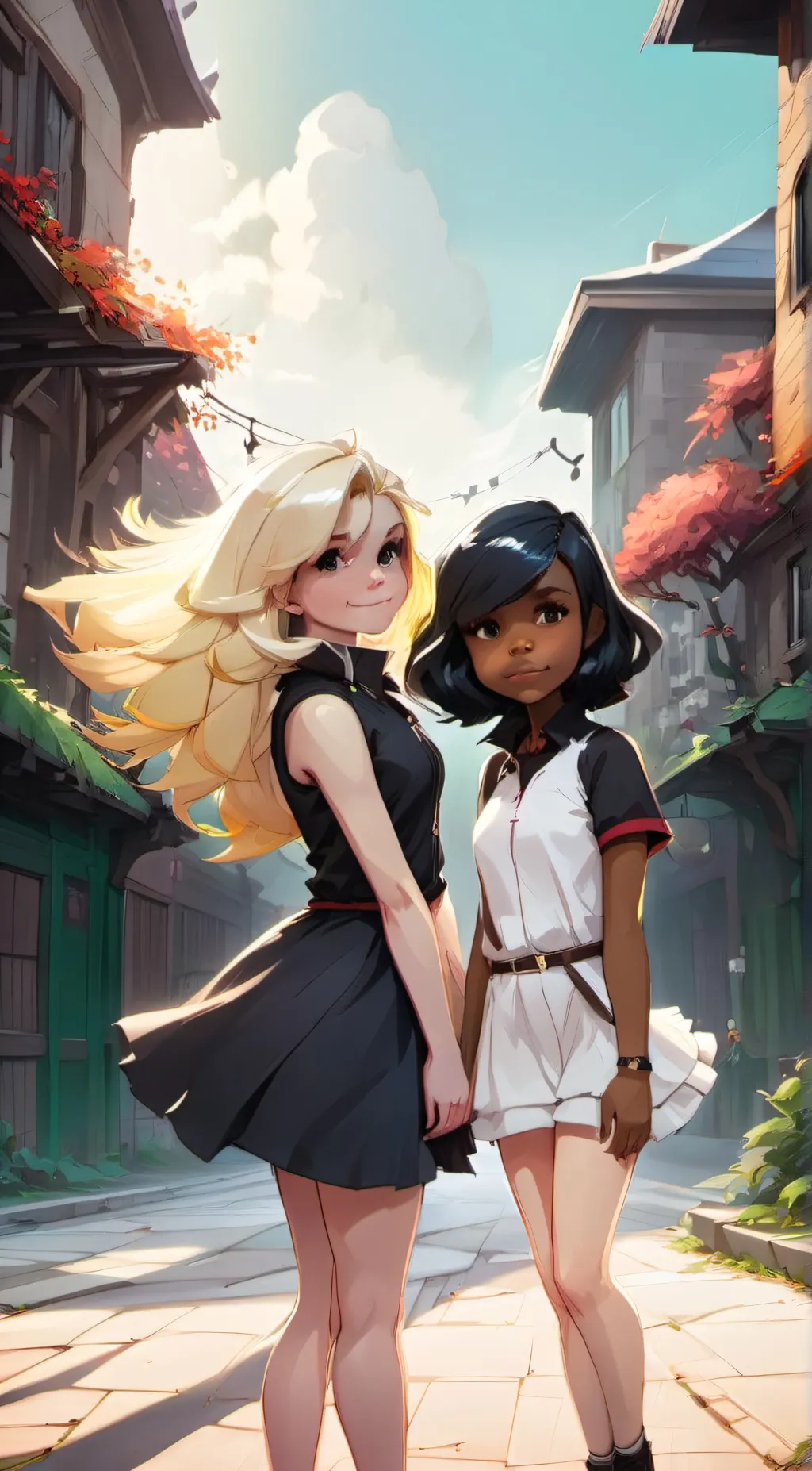 ai character: Dimond and sookie background