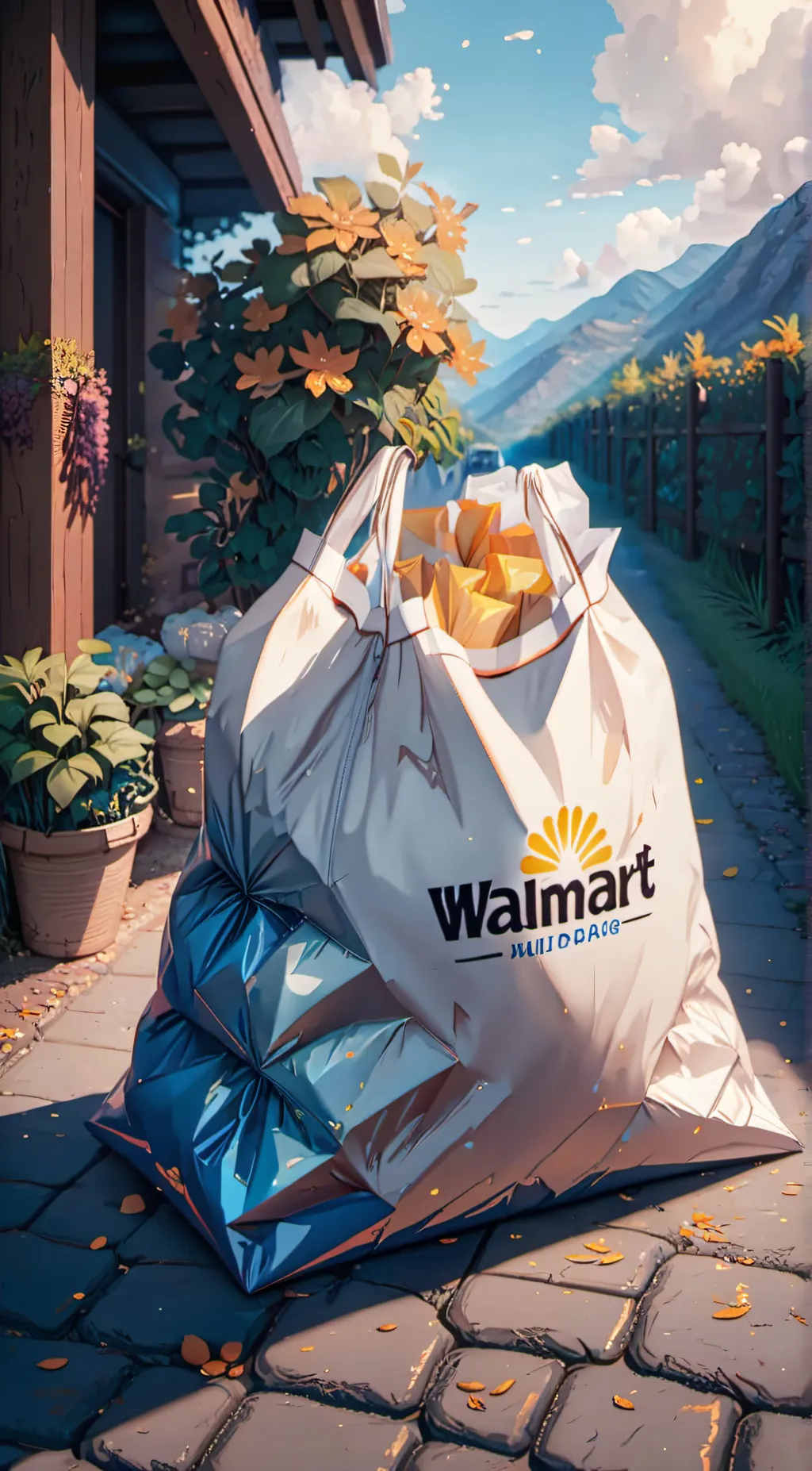 ai character: SHOP NOW background