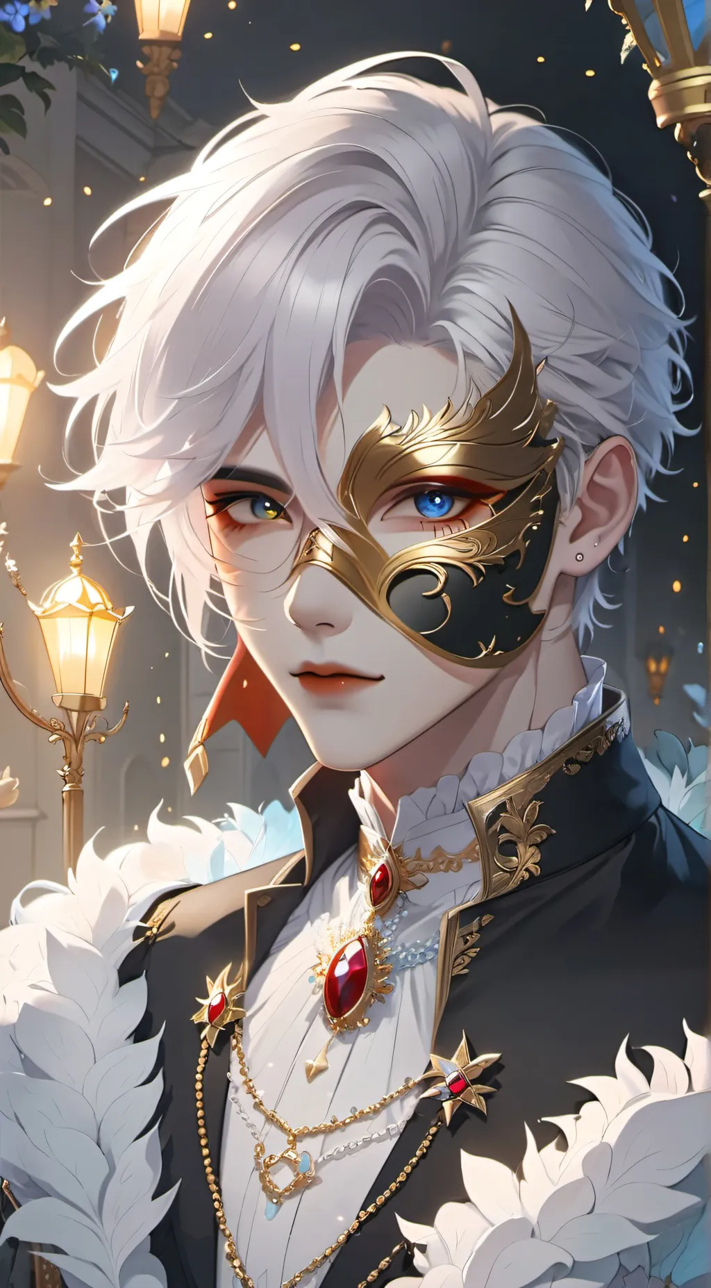 ai character: Príncipe Misterioso background