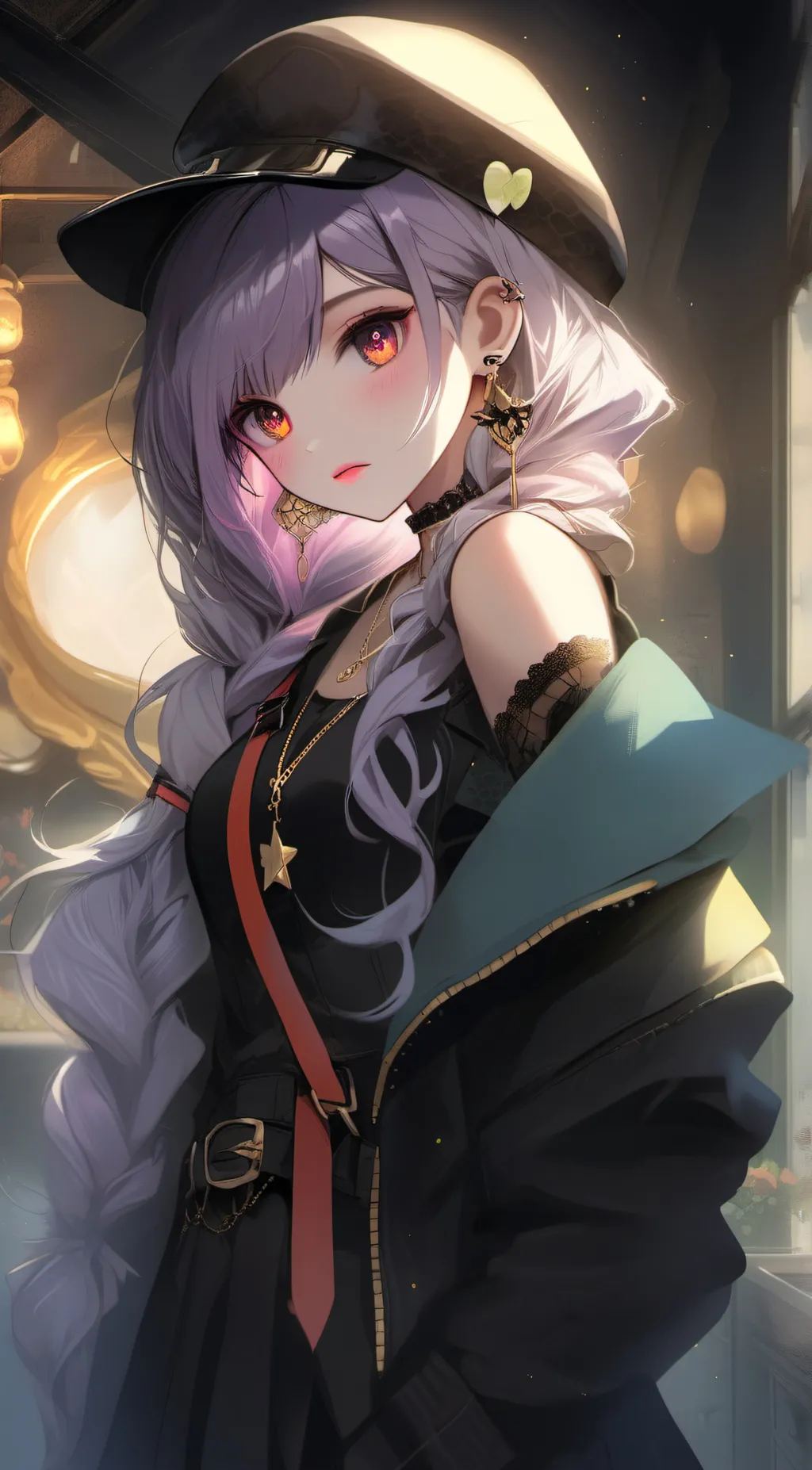 ai character: lily background