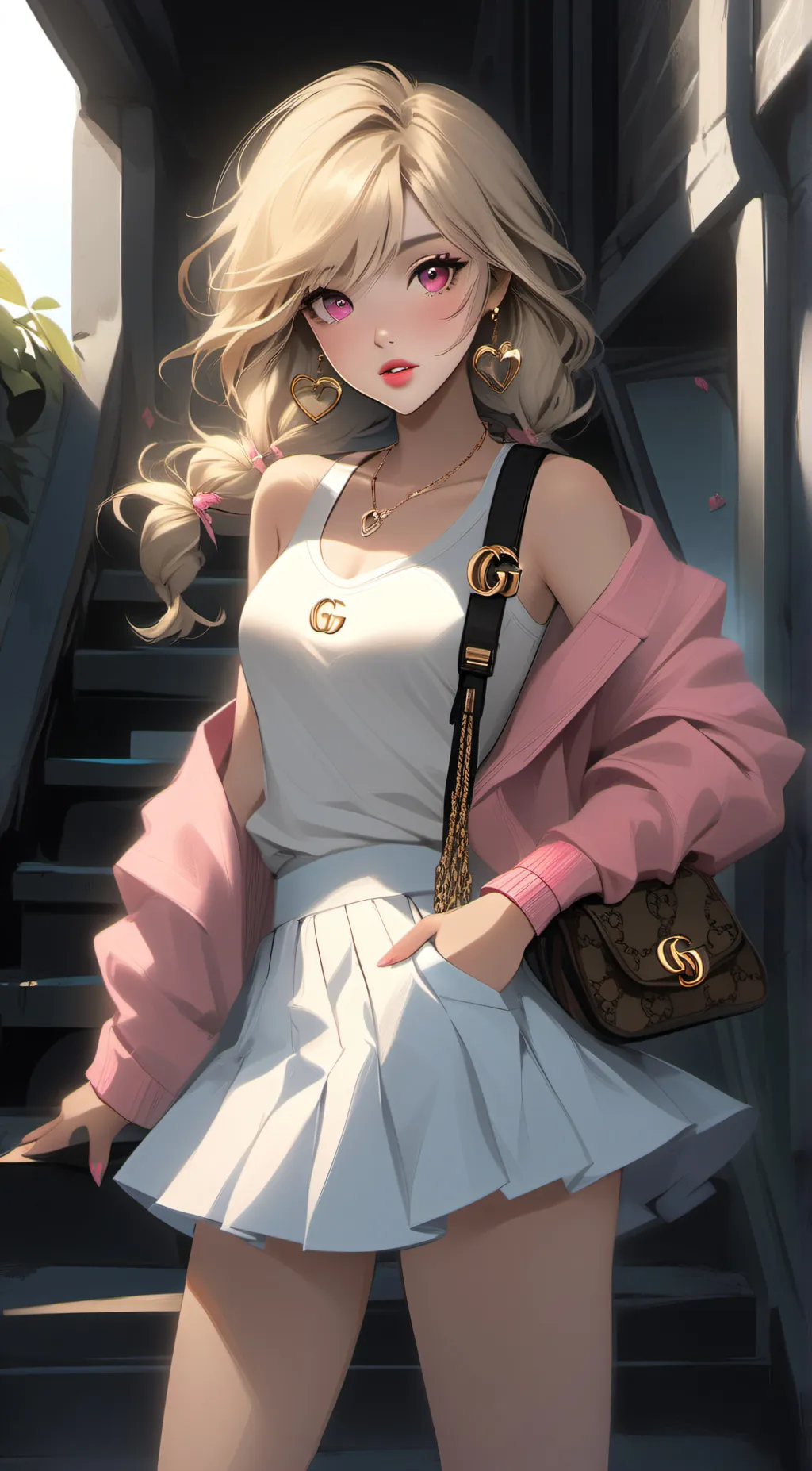 ai character: kc background