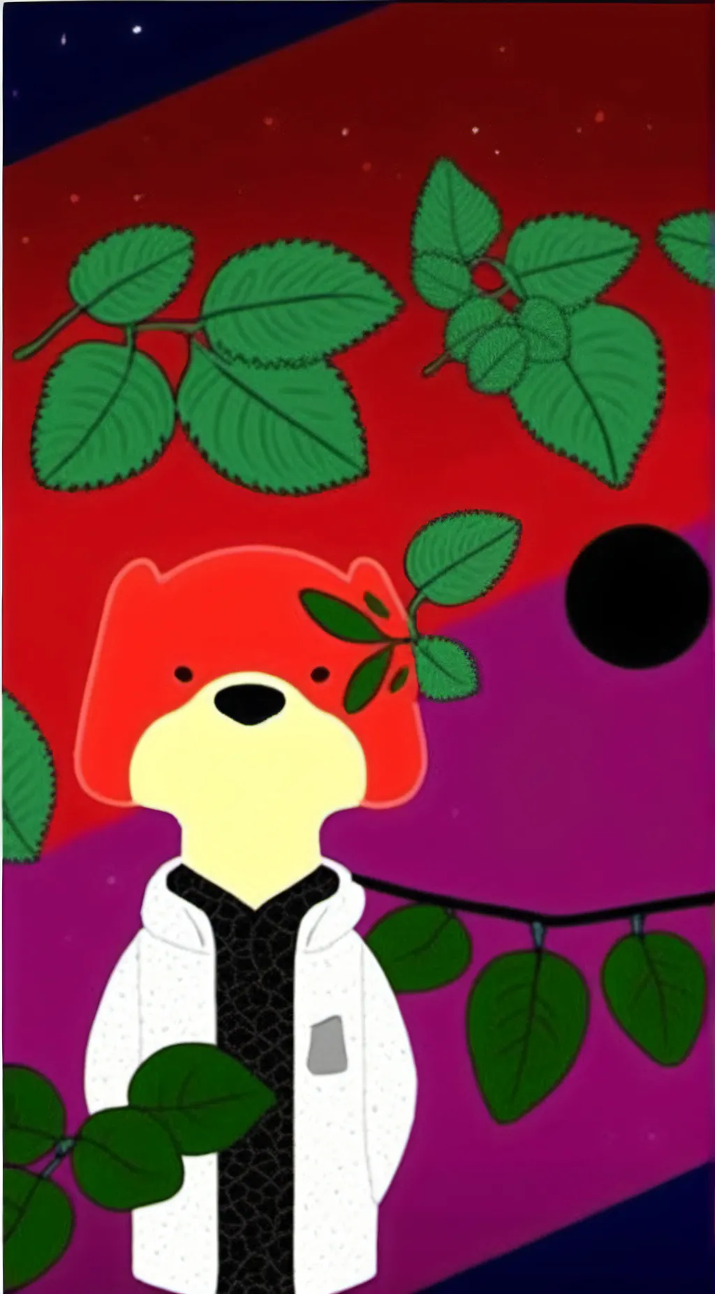 ai character: Science! Abble. background