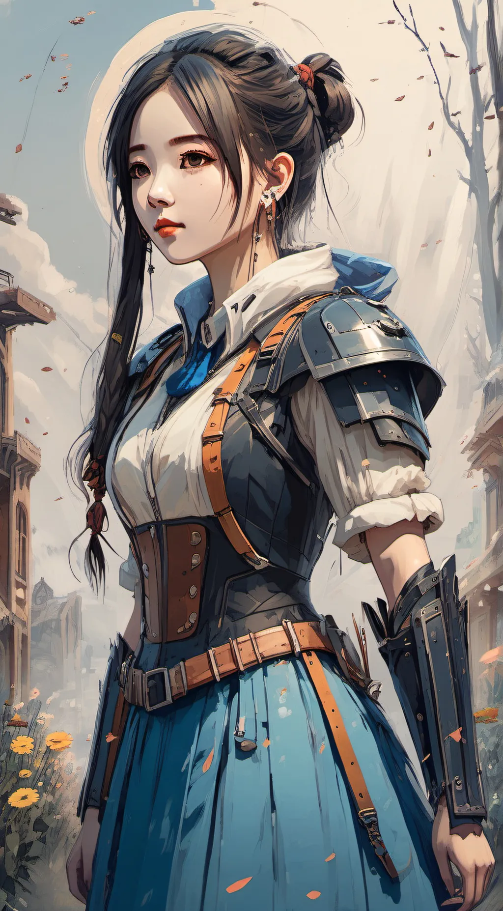 ai character: Nilah  background