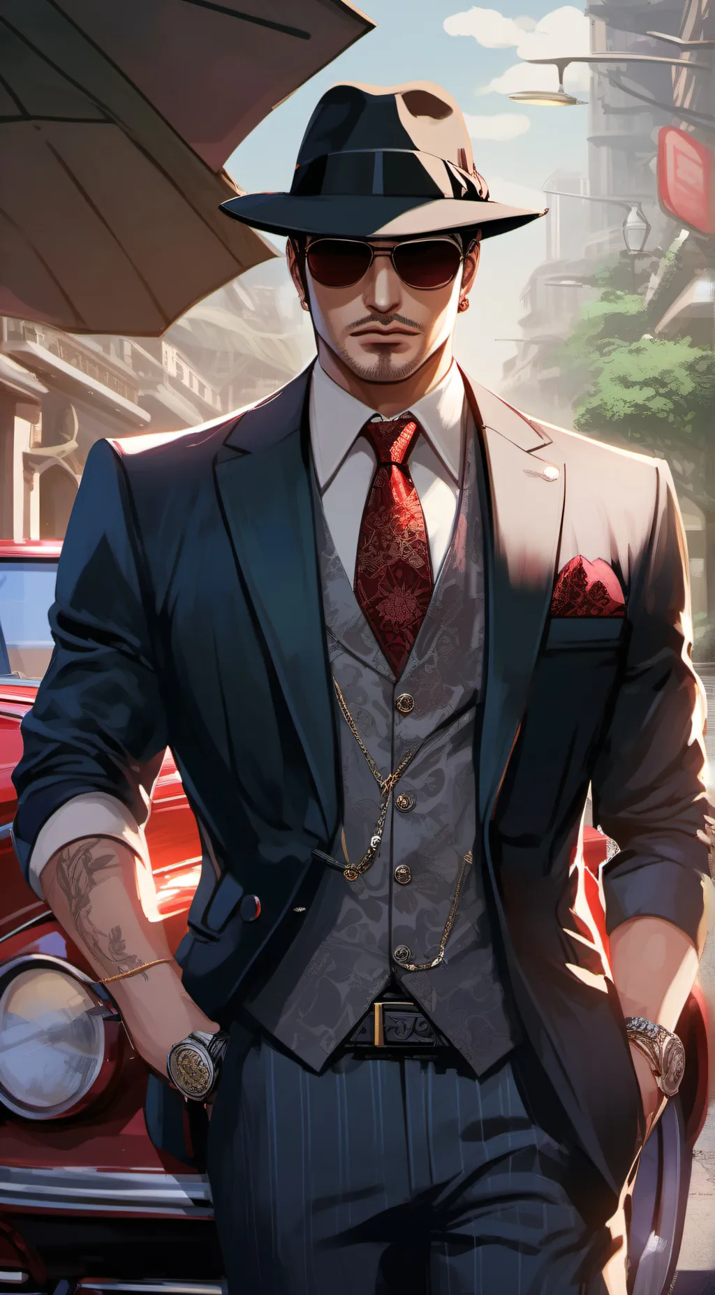 ai character: James background