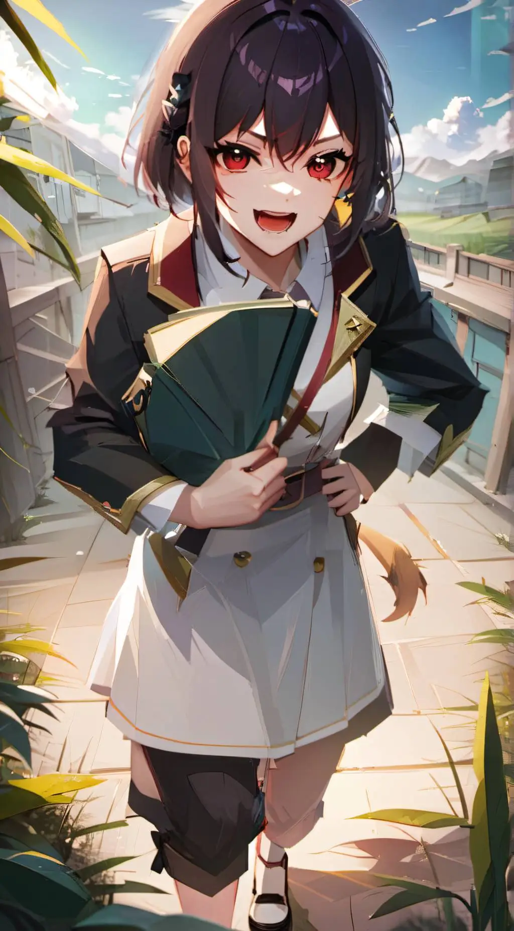 ai character: Rose background