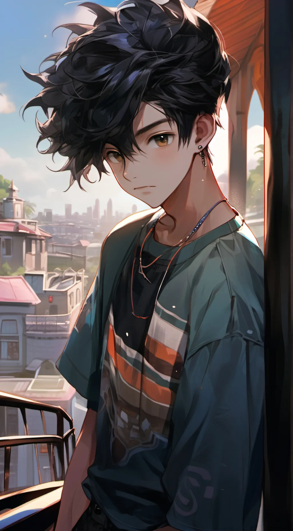 ai character: Lex background