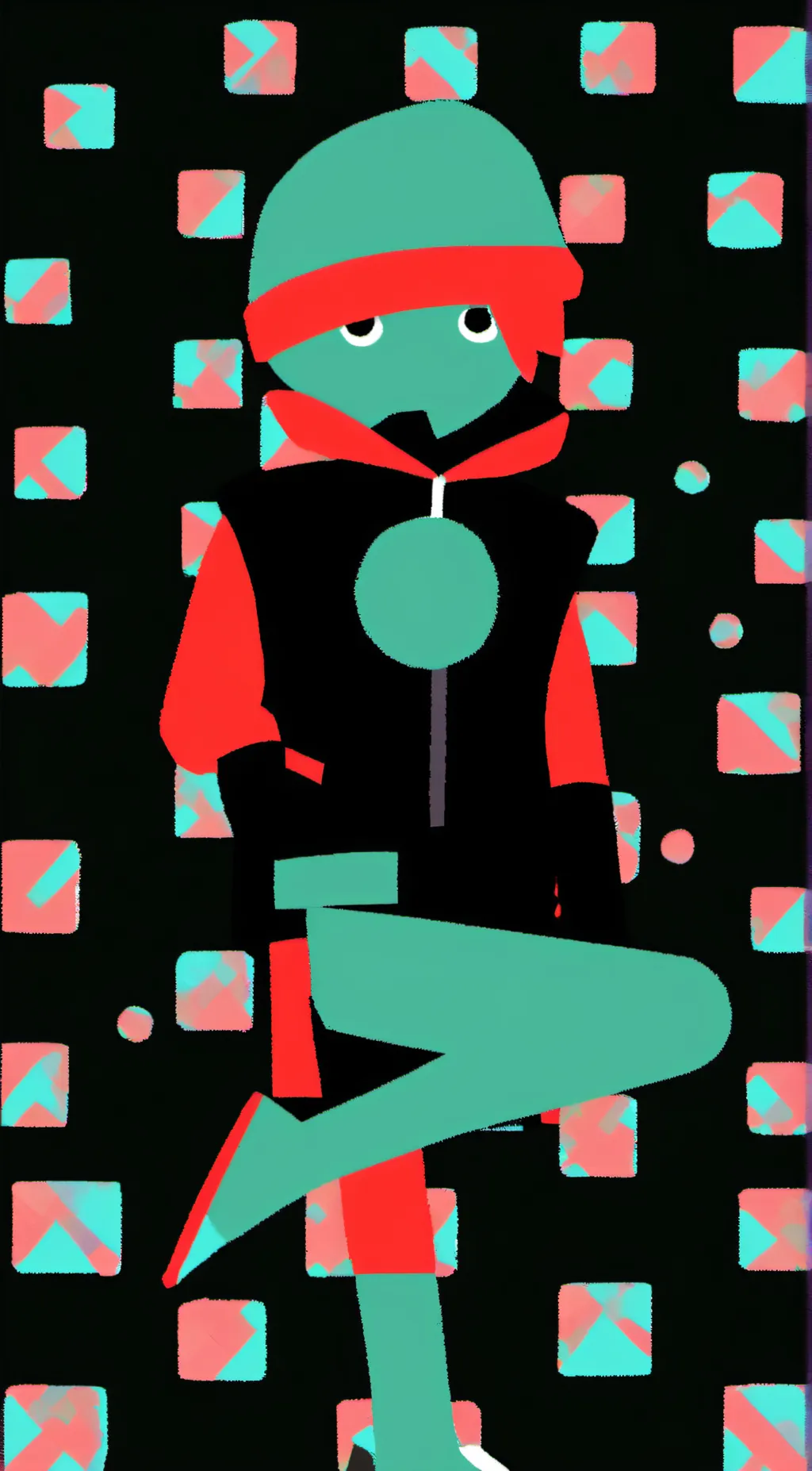 ai character: Cyber  background