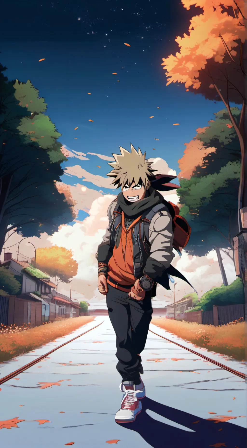 ai character: bakugo background