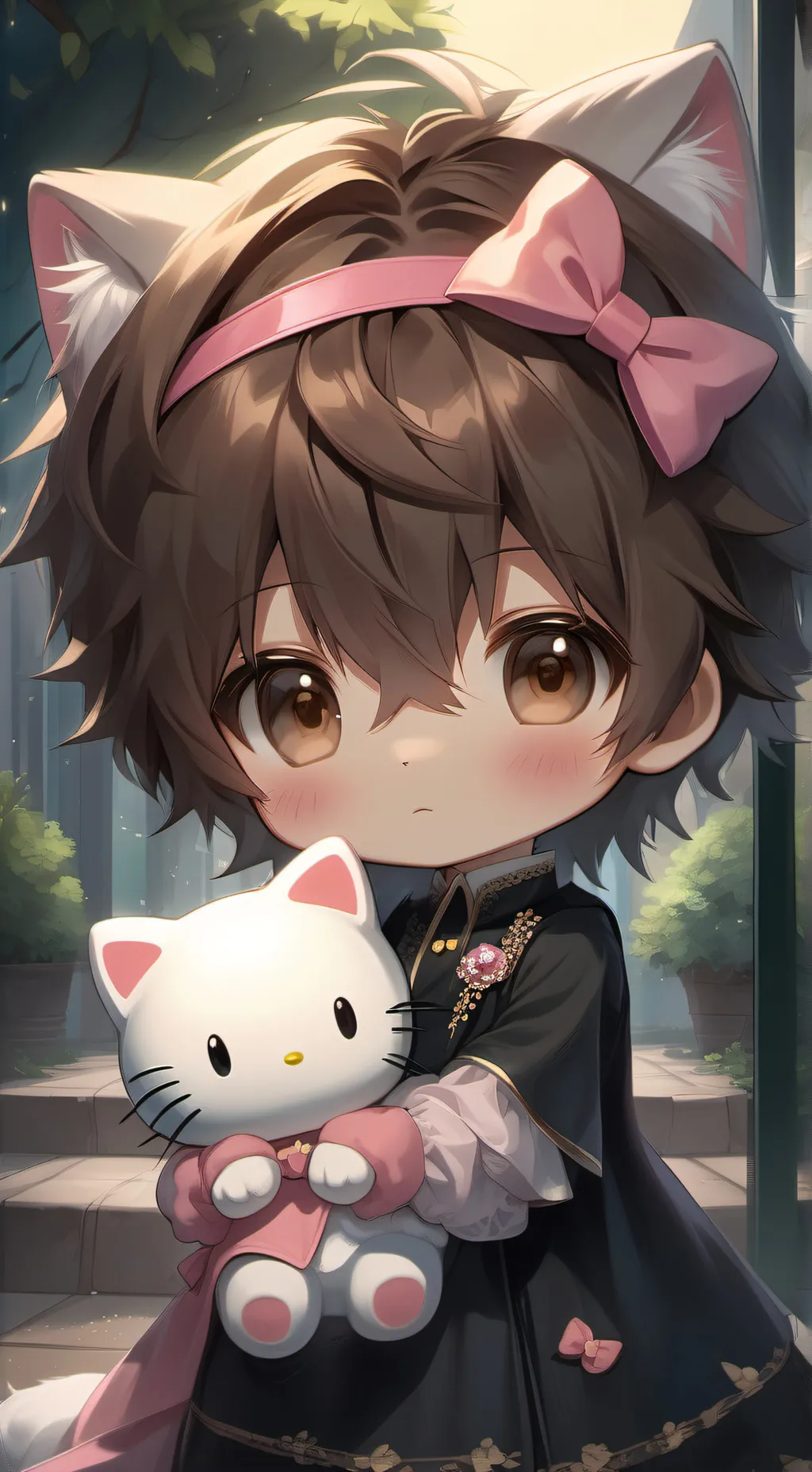 ai character: Max background