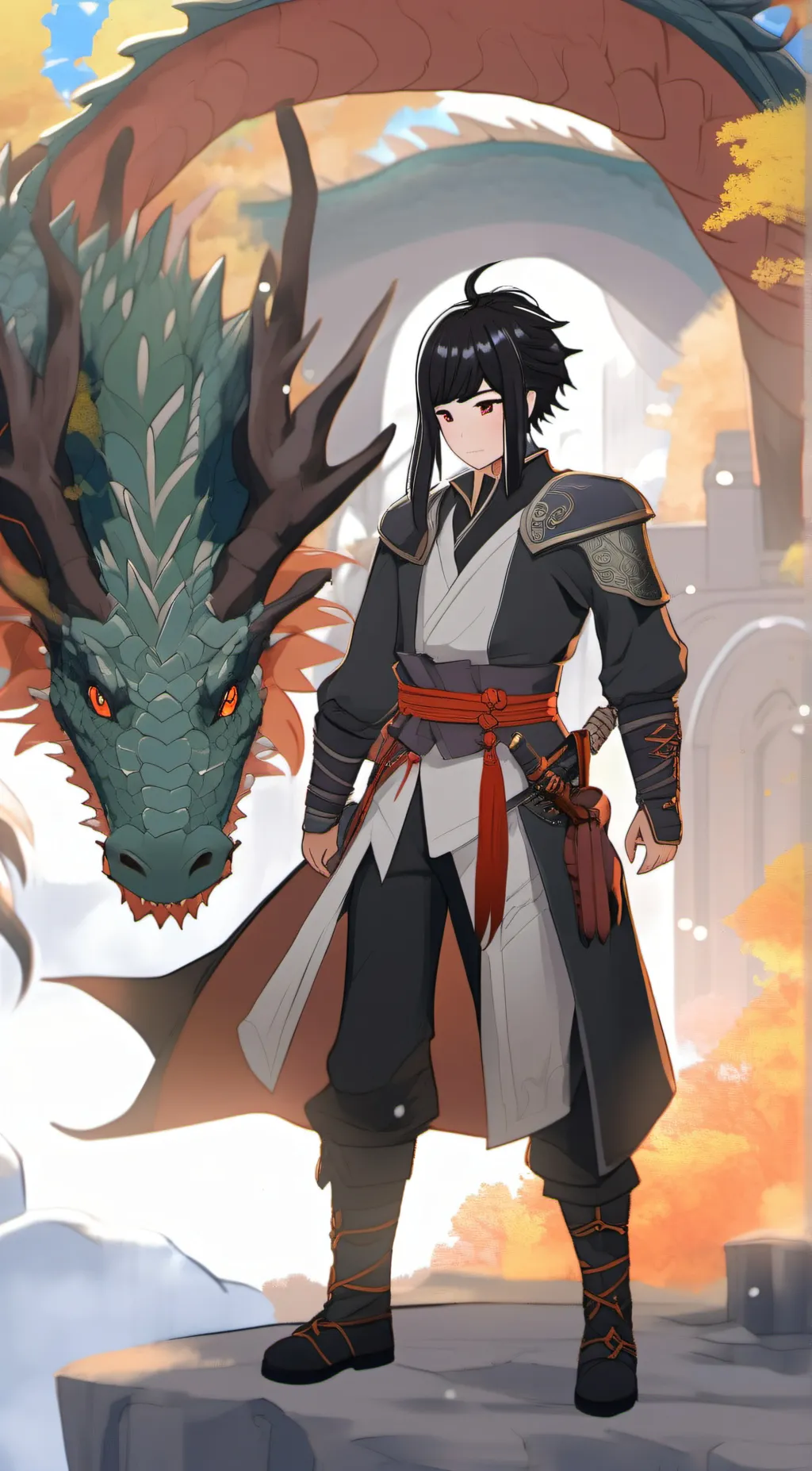 ai character: nyx background